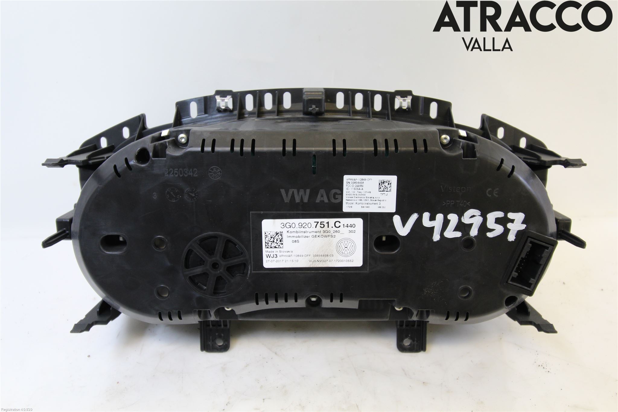Volkswagen VW PASSAT 15-19 Instr Kombinert