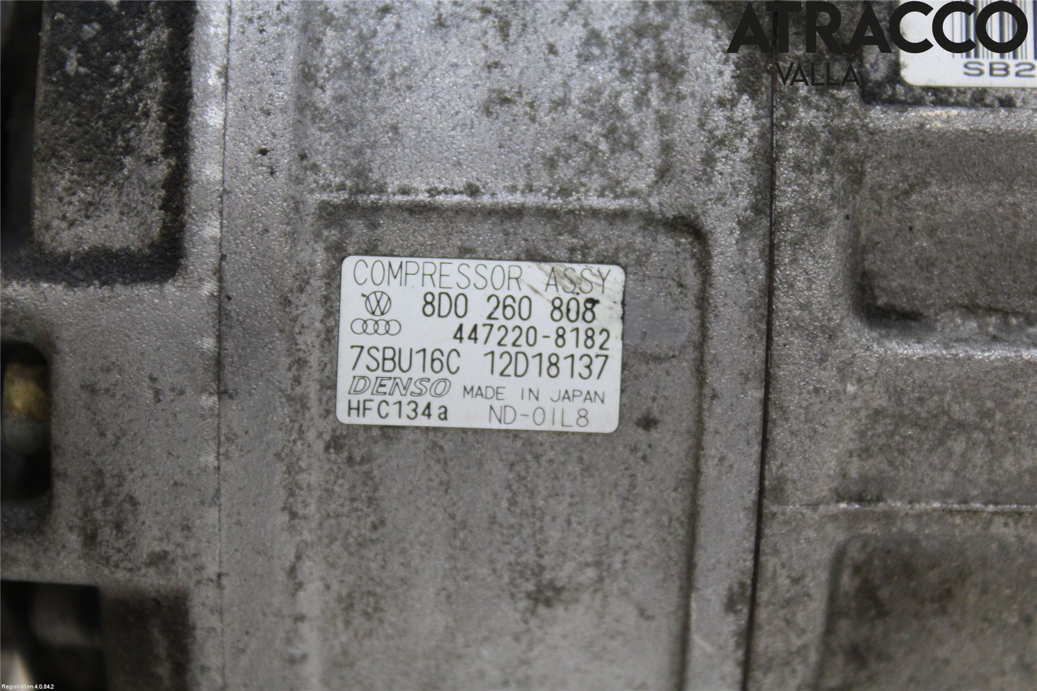 Volkswagen VW PASSAT 01-05 Varme Ac Kompressor