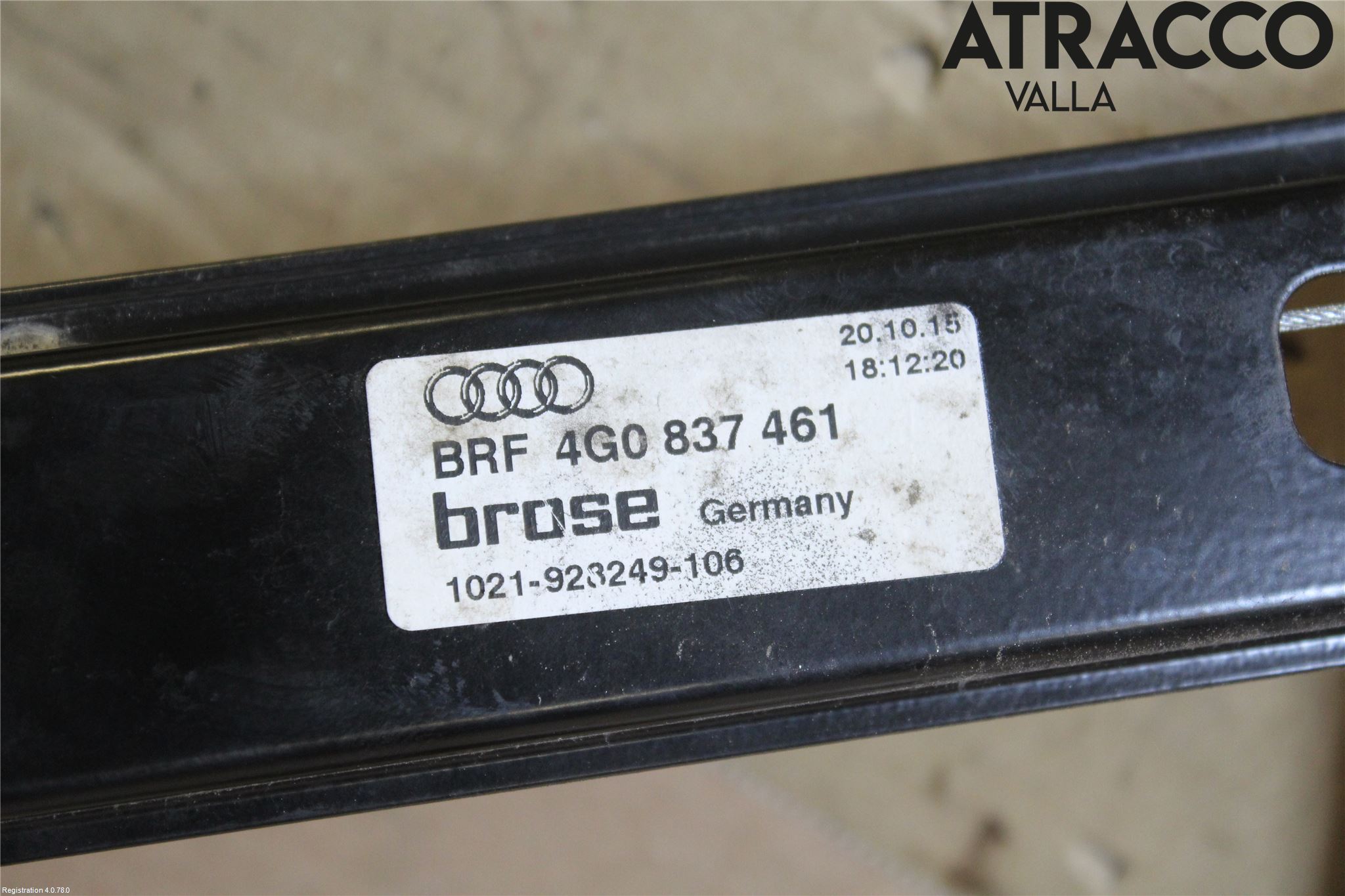 Audi A6 ALLROAD 12-18 Vindusheis El Komp