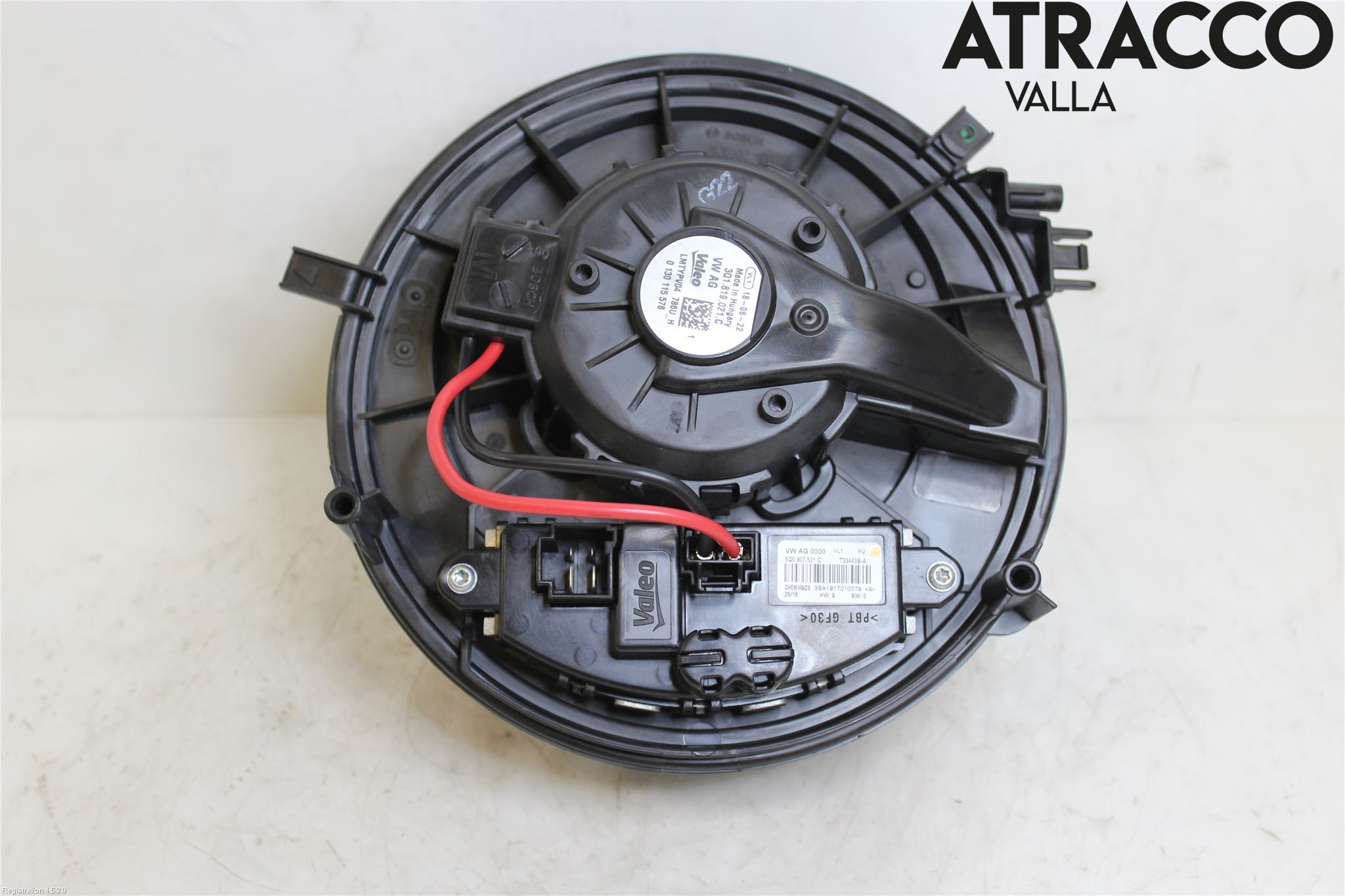 Volkswagen VW TIGUAN 16-24 Varme Ac Varmeapparatvifte
