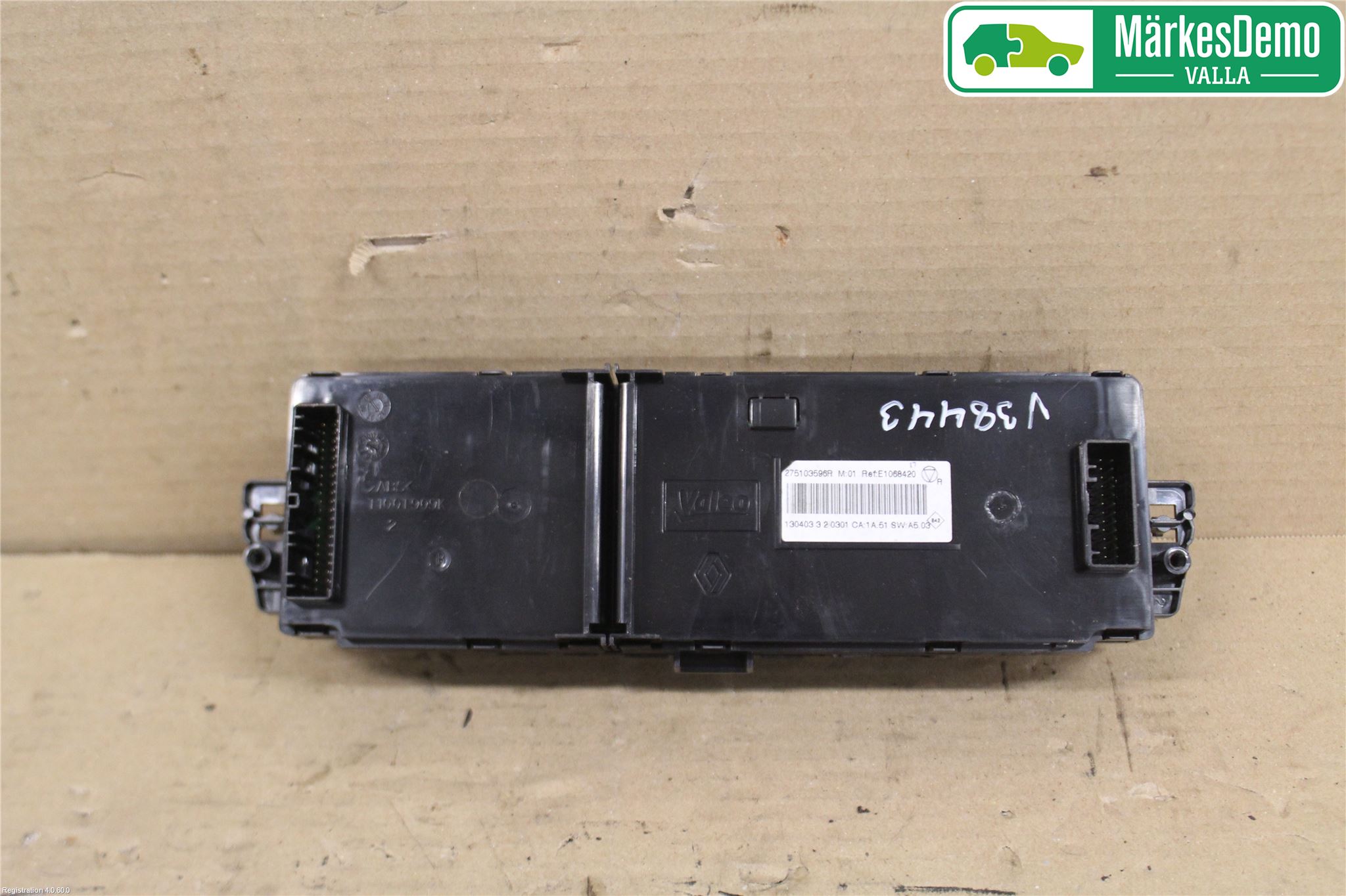 Renault MEGANE III 09-15 Varme Ac Betjening-Display