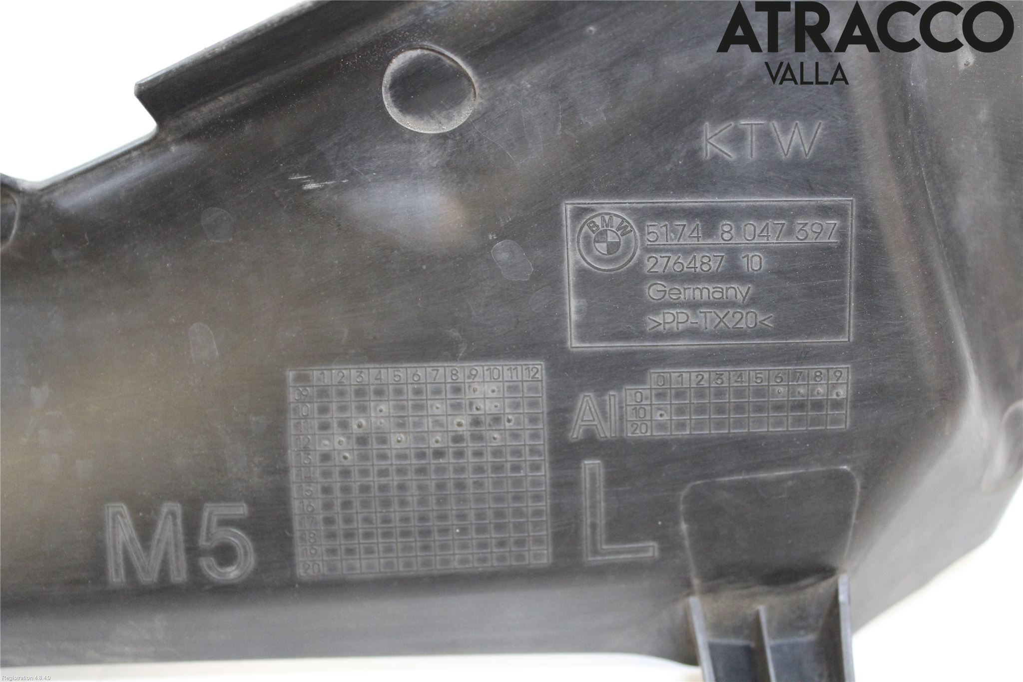 BMW 5 F10/F11/F18 09-17 Luftstyring Front