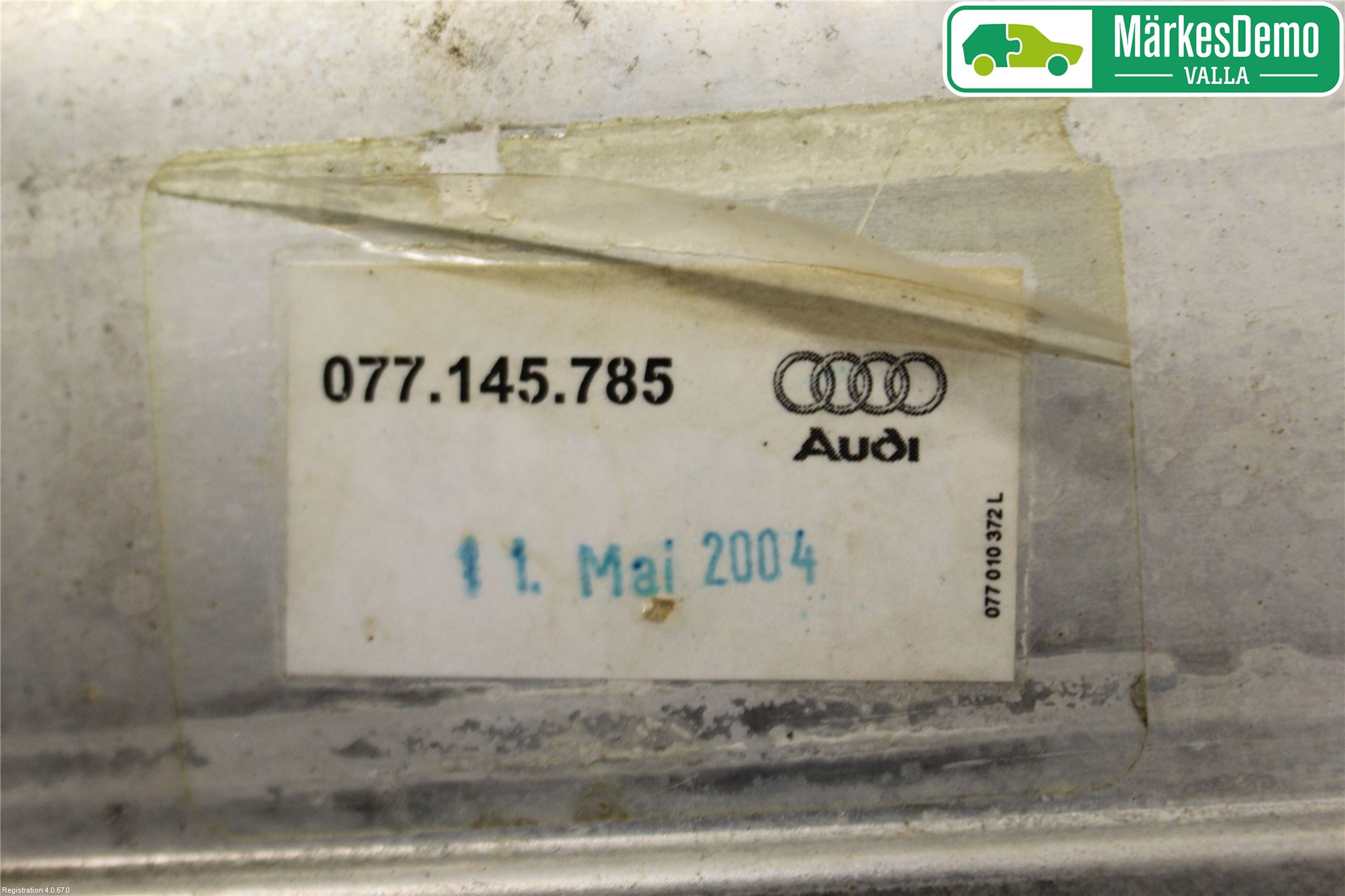 Audi A6/S6     97-05 Intercooler Radiator