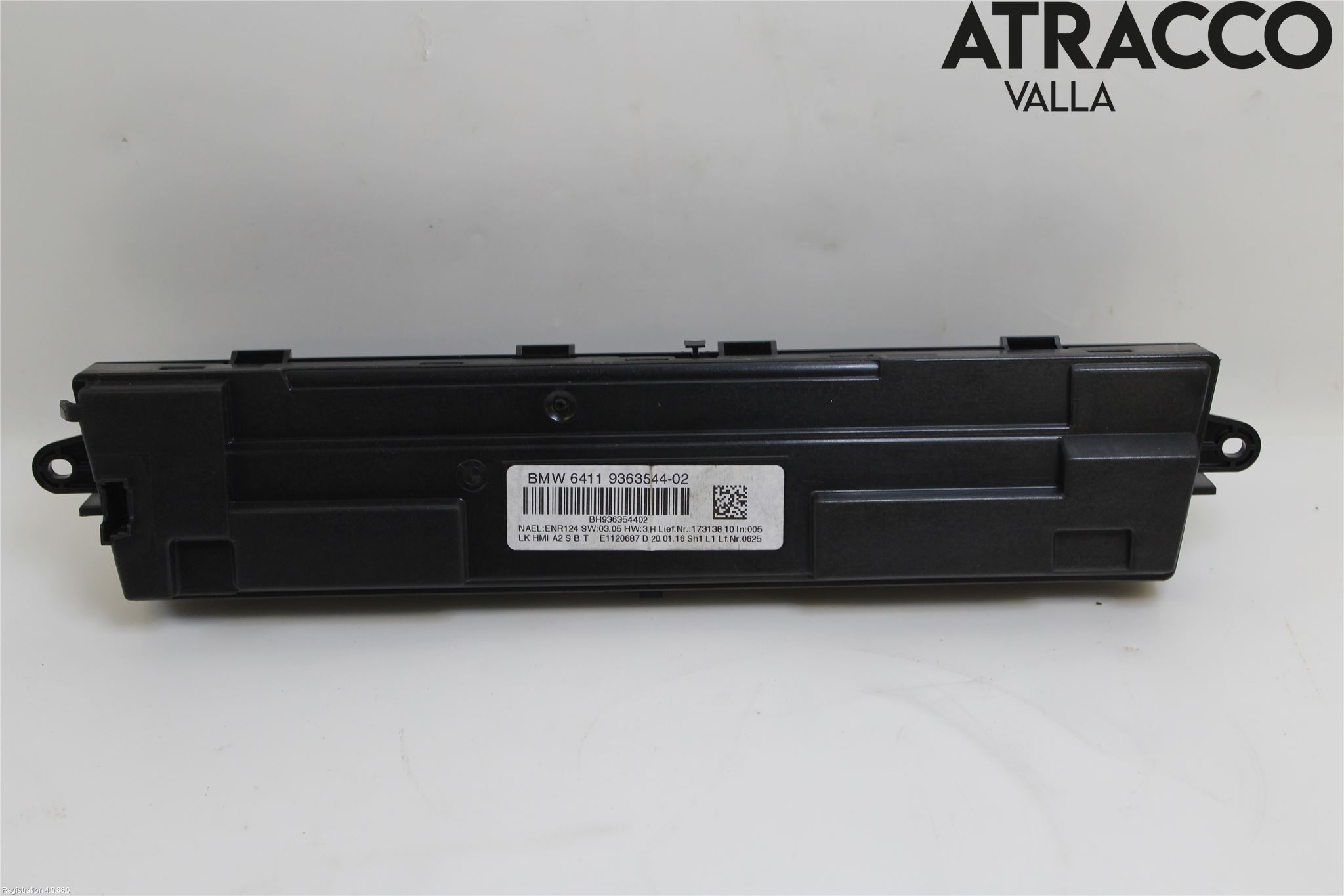 BMW 3 GT F34 13-19 Varme Ac Betjening-Display