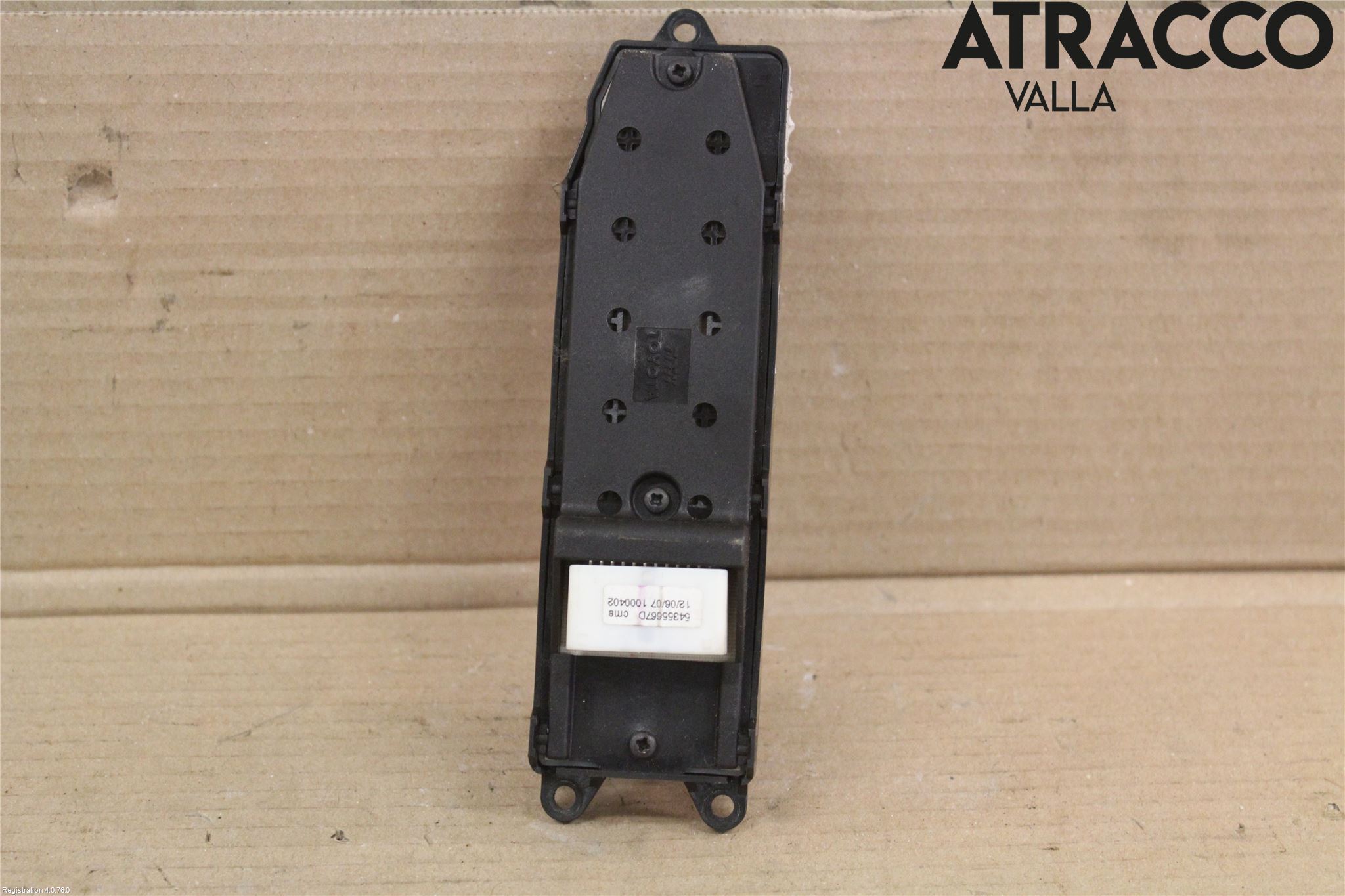 Toyota COROLLA VERSO 04-07 Bryter Vindusheis