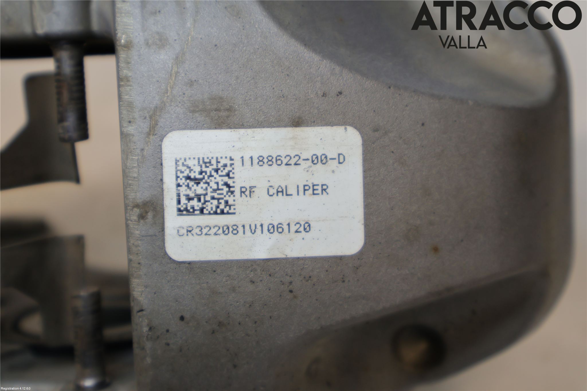 Tesla MODEL Y 21- Bremsecaliper Foran Høyre