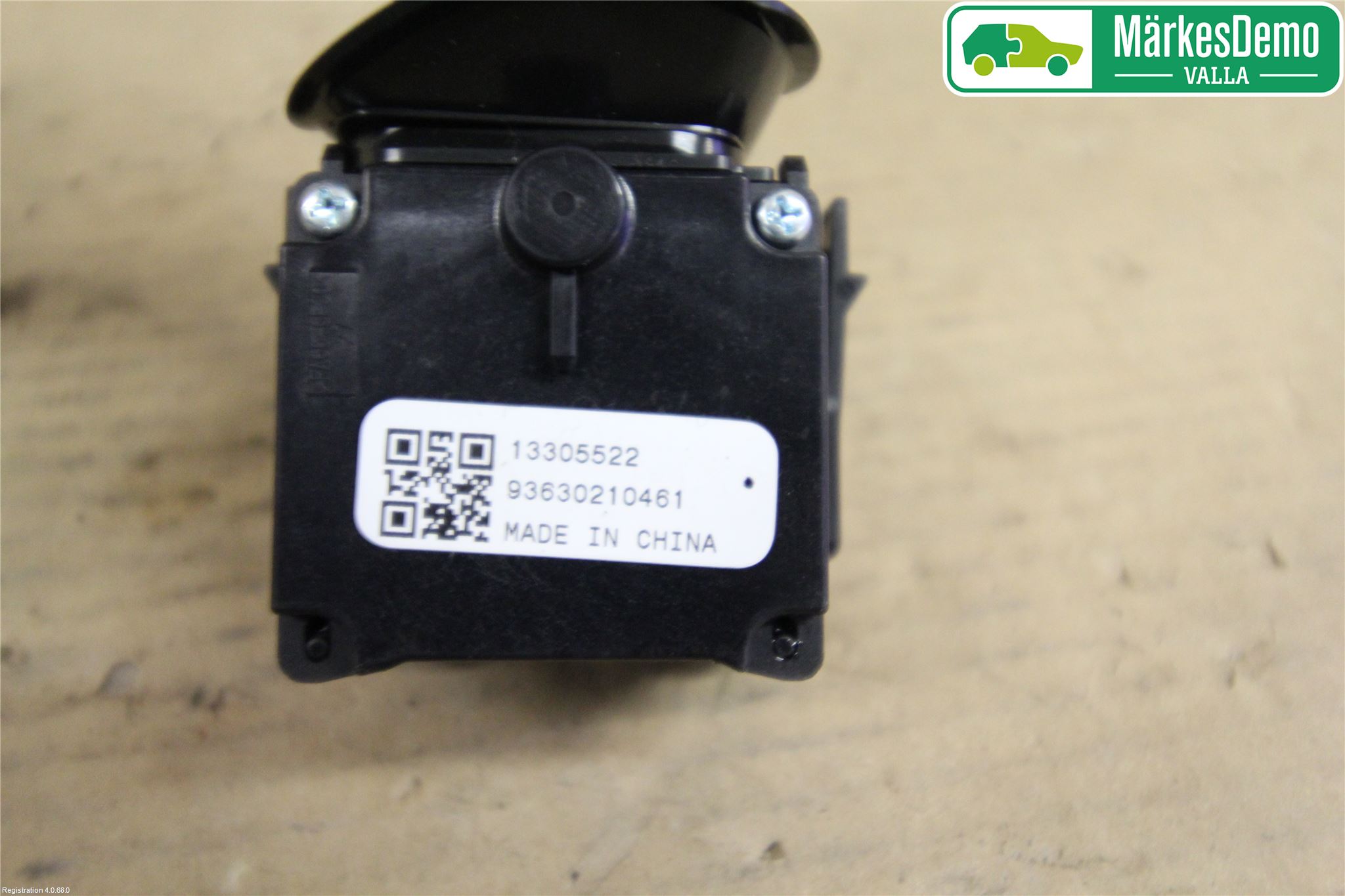 Opel ASTRA J 10-15 Bryter Ratt Visker - Spyler