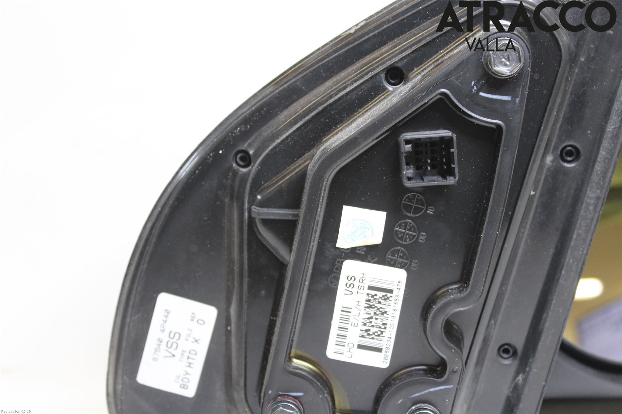 Hyundai i20 PB 09-14 Speil H M-El Justering