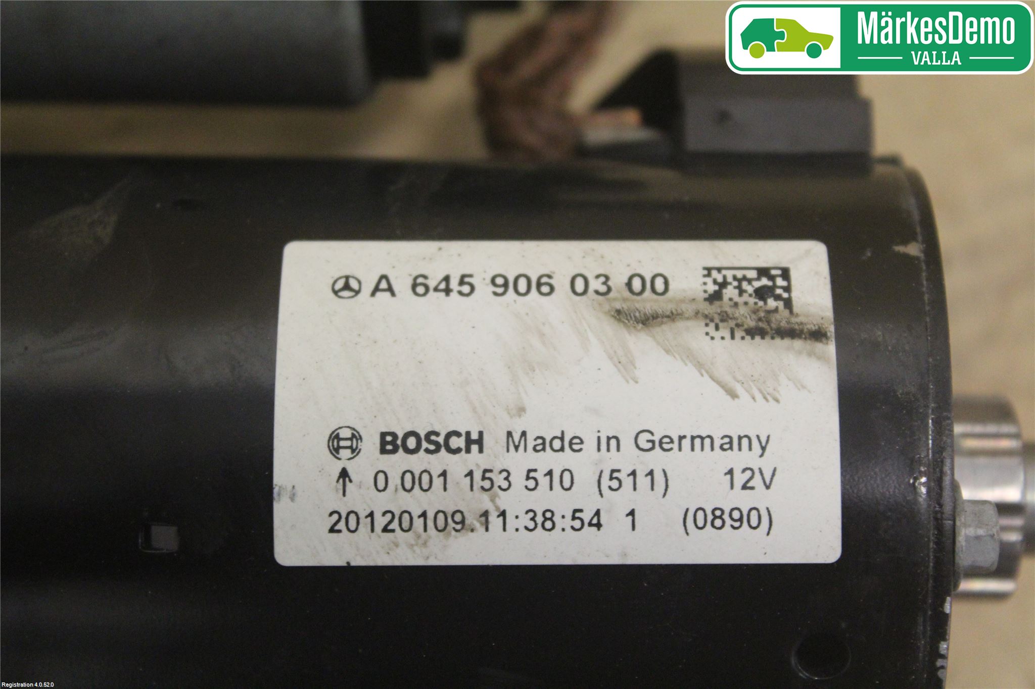 Mercedes-Benz MB B-KLASS (W246/W242) 12-19 Startmotor Diesel