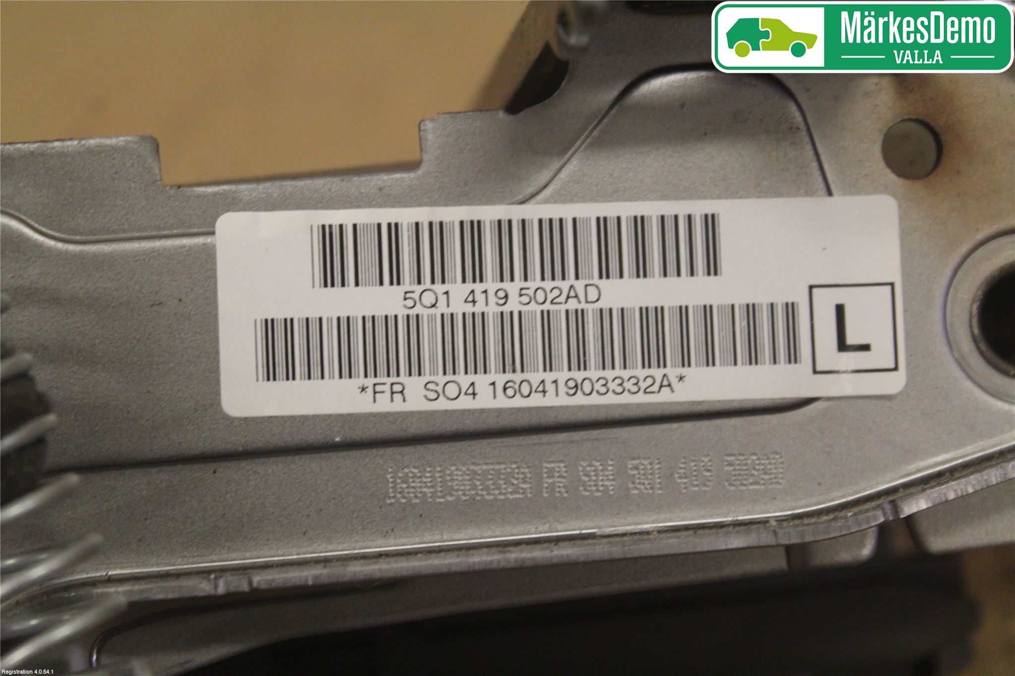 Skoda OCTAVIA (5E) 13-20 Rattakselaggregat Justerbart