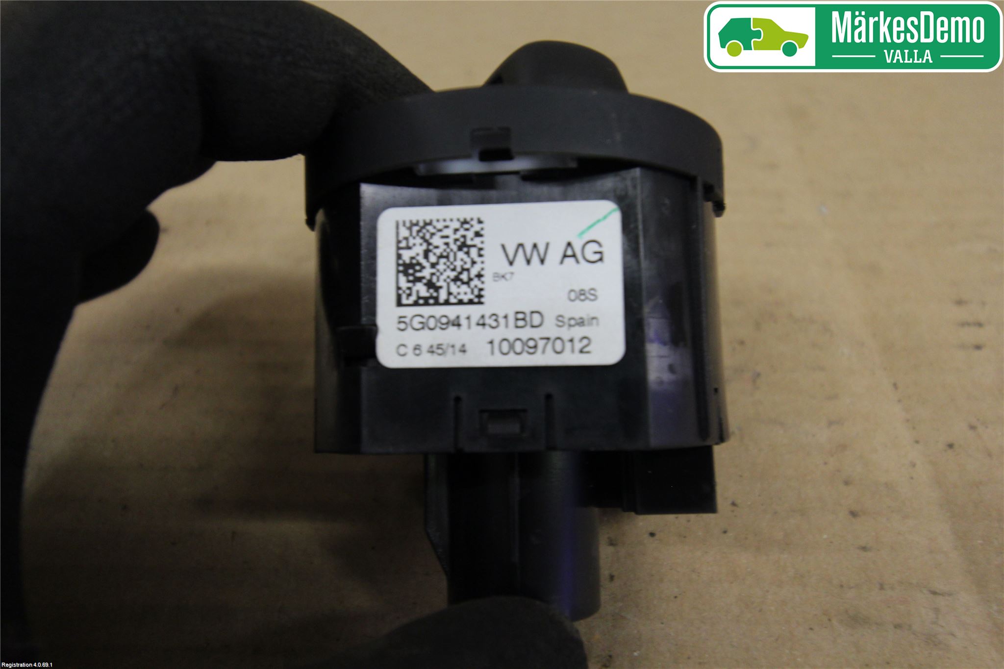 Volkswagen VW GOLF / E-GOLF VII 13-20 Bryter Hovedlys