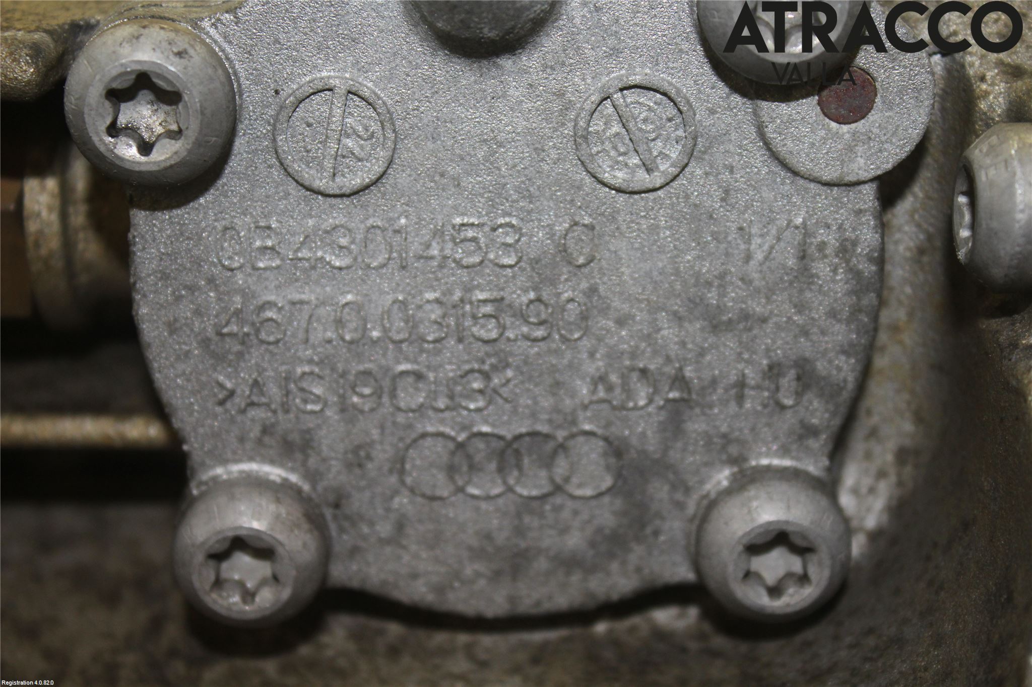 Audi A4/S4 08-11 Gearkasse 6 Trinn