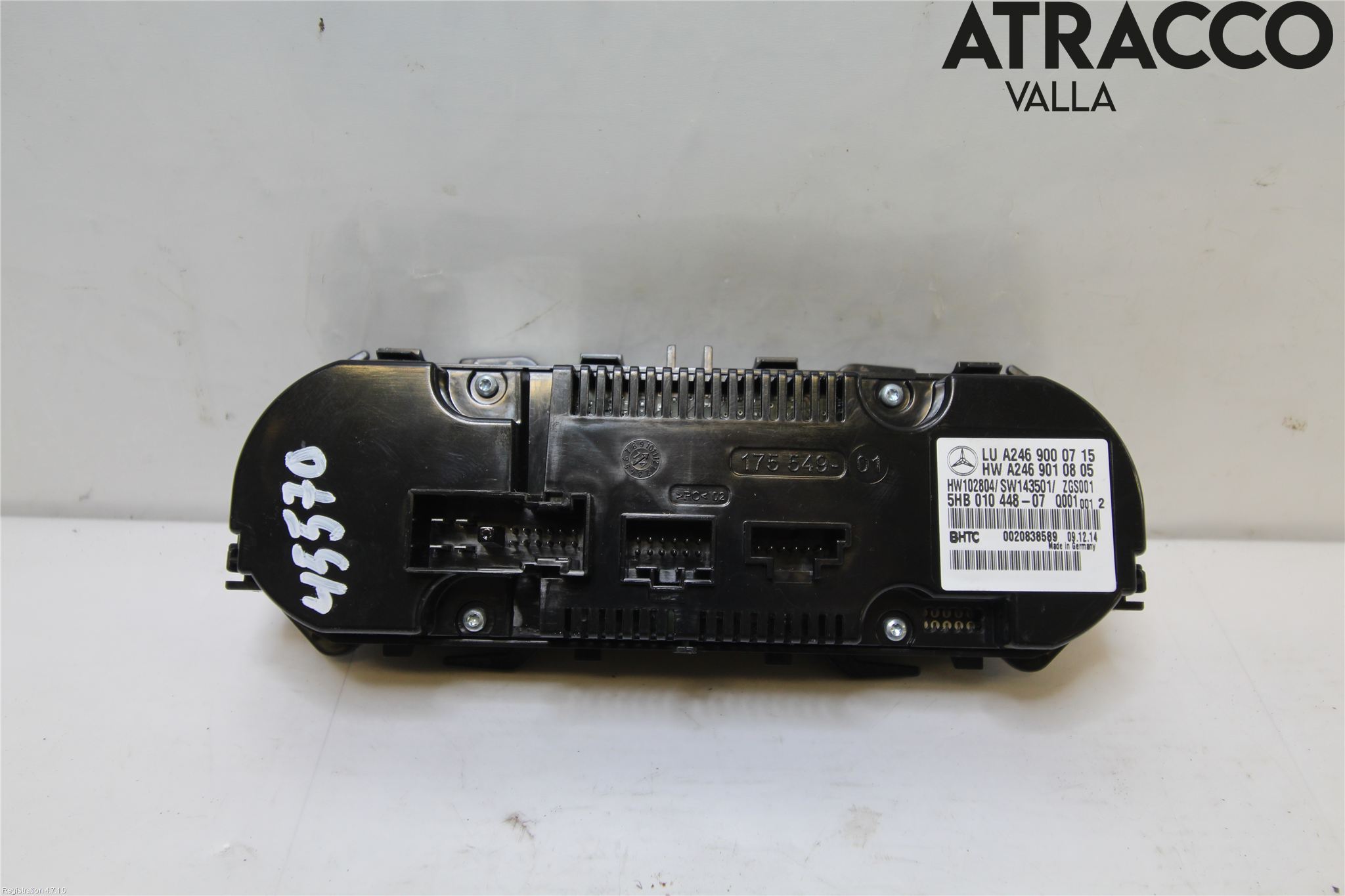 Mercedes-Benz MB GLA-KLASS (X156) 13-20 Varme Ac Betjening-Display