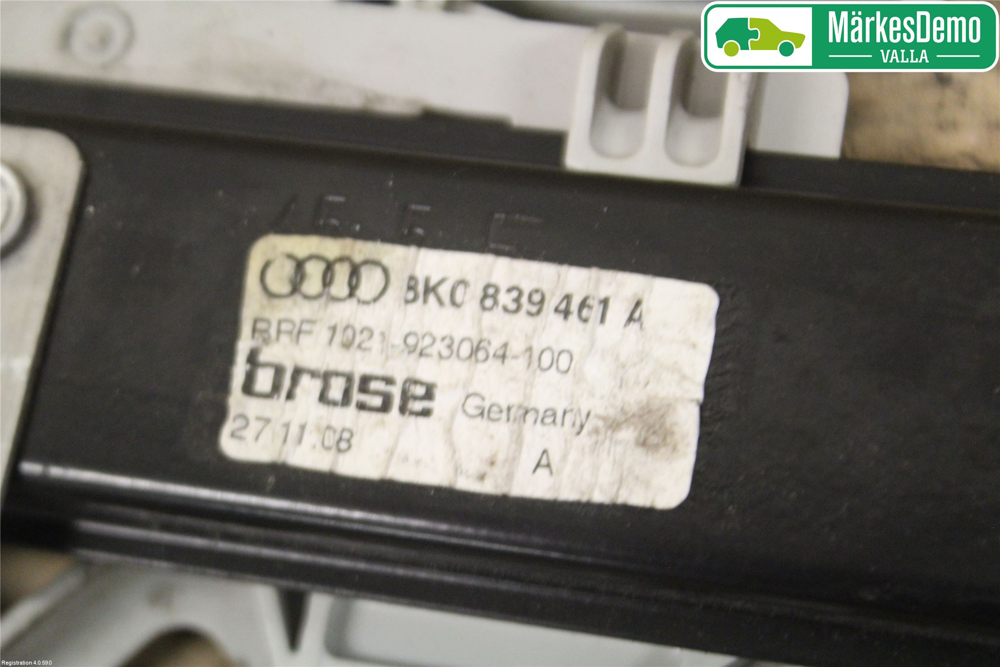 Audi A4/S4 08-11 Vindusheis El Komp