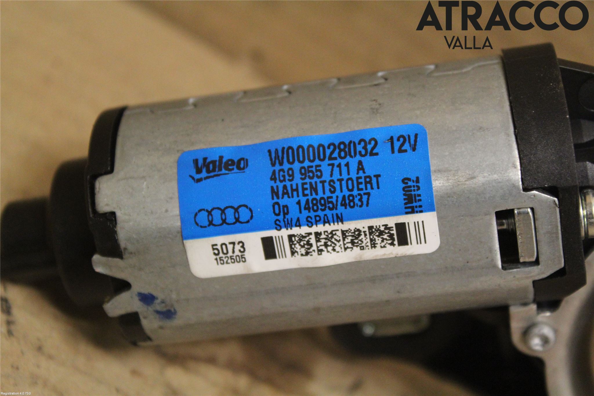 Audi A6/S6 4G 11-18 Viskermotor Bakluke