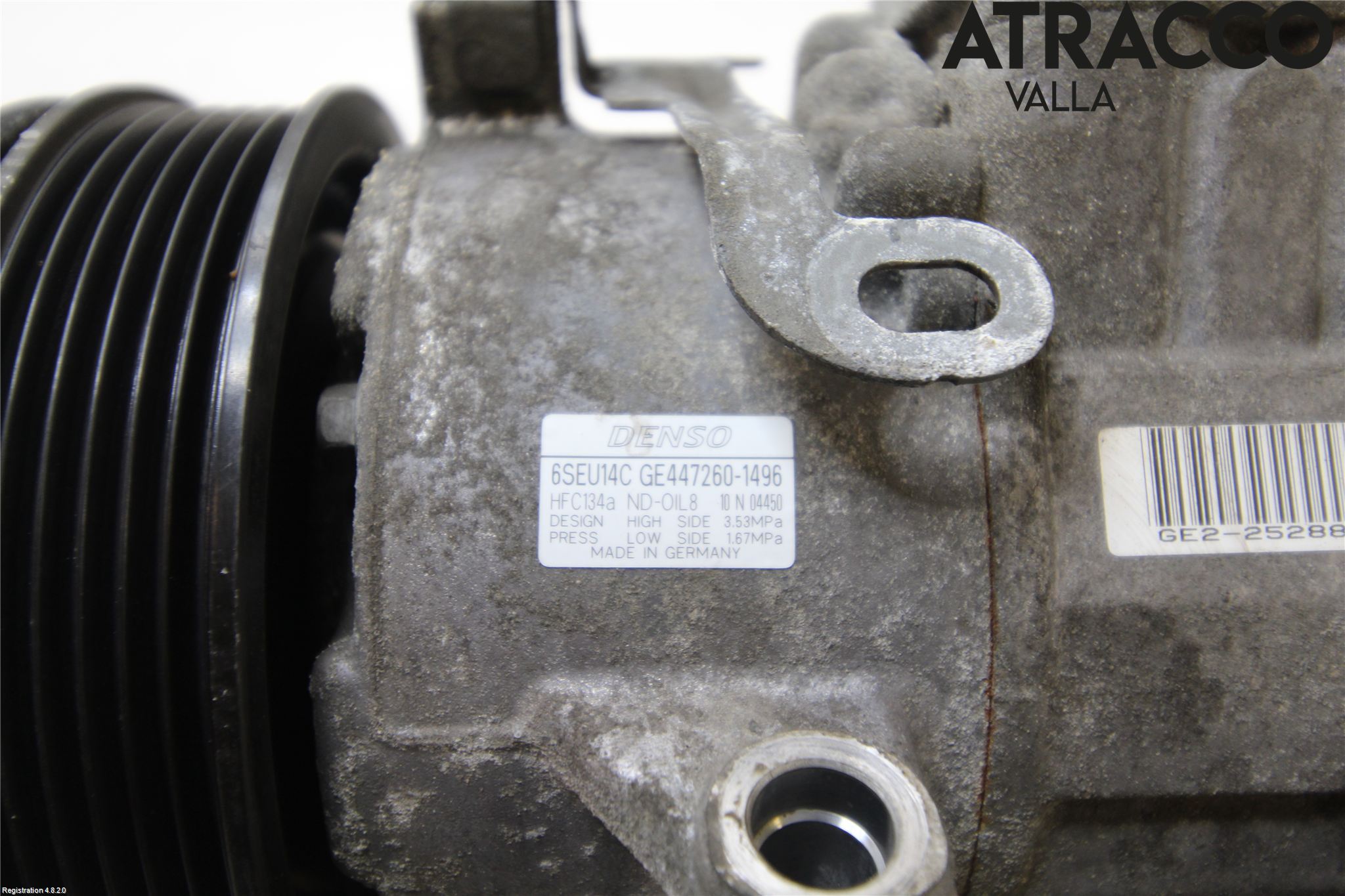 Toyota AURIS 10-12 Varme Ac Kompressor