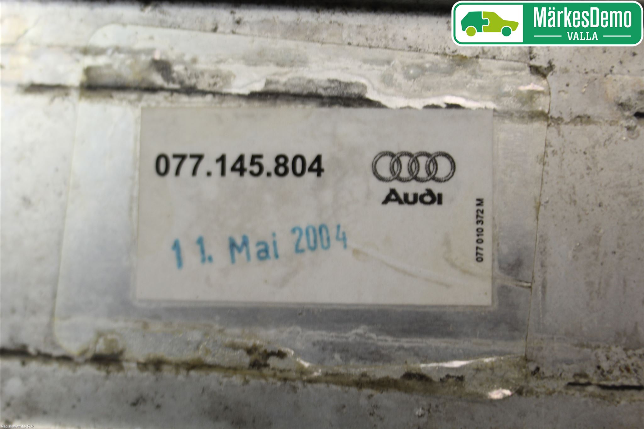 Audi A6/S6     97-05 Intercooler Radiator