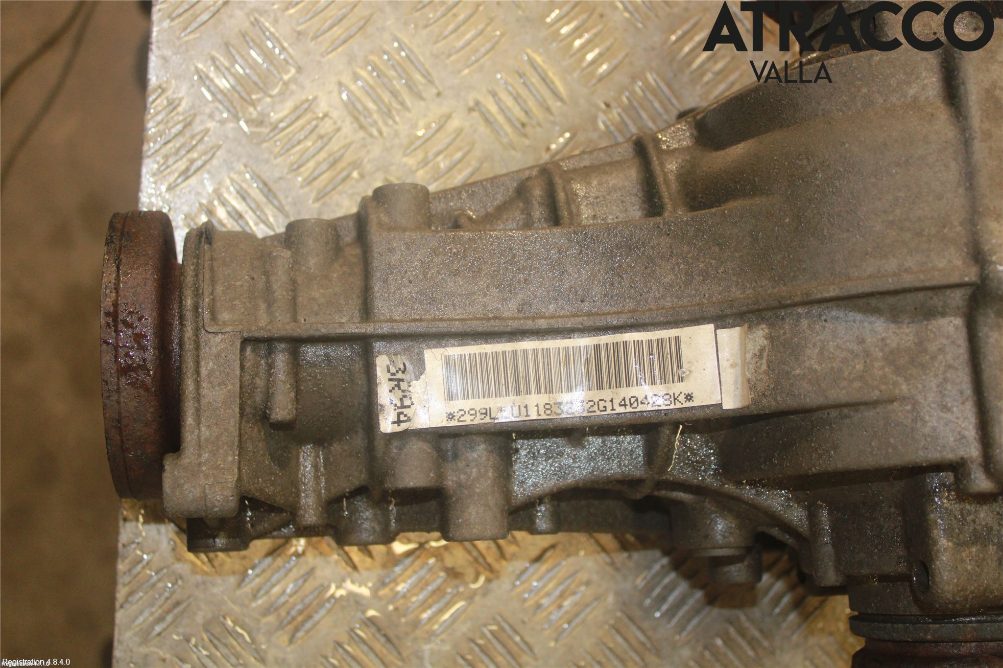 Audi Q5 09-16 Bakaksel Kardang Bak -Diff