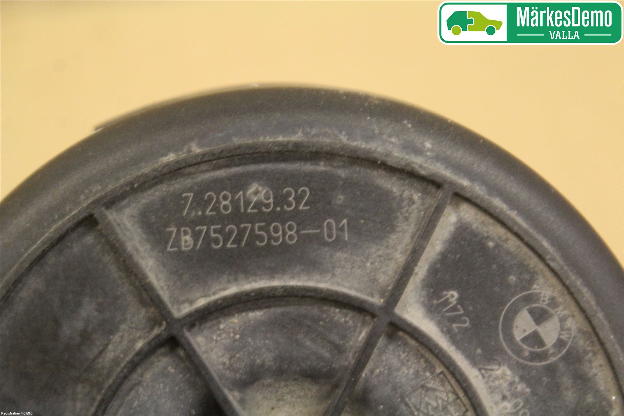 BMW 5 E60/61 Sed/Tou 02-10 Luftpumpe - Eksosrensing