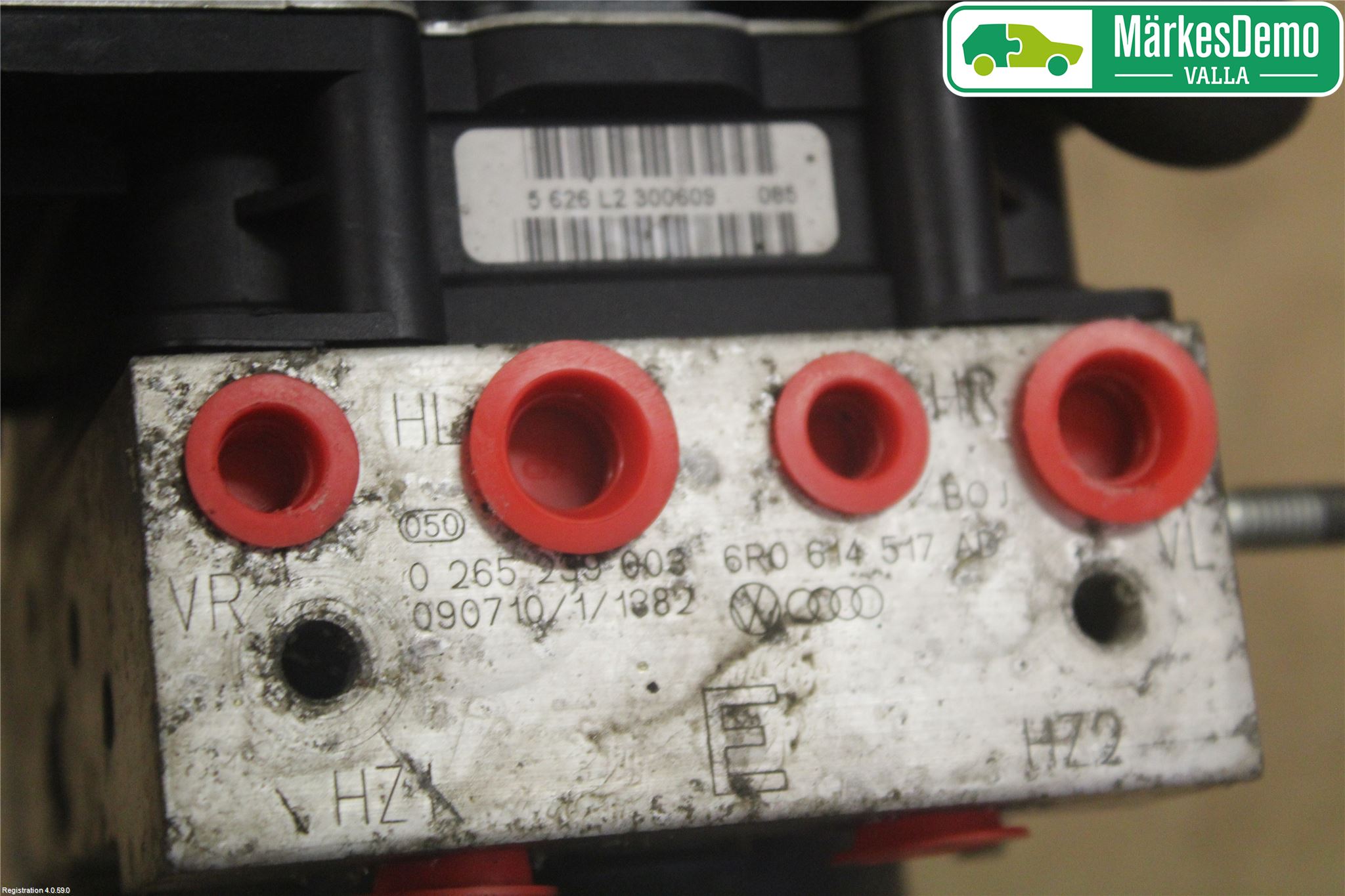 Volkswagen VW POLO 10-17 Abs Hydraulikkaggregat