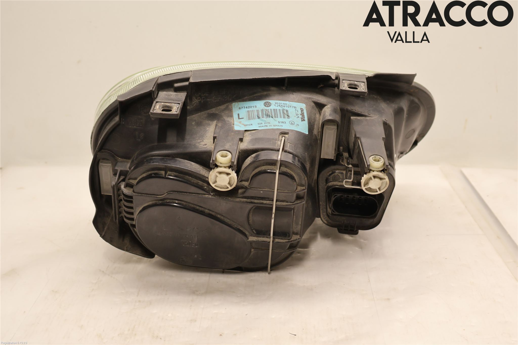 Volkswagen VW GOLF IV 98-06 Frontlykt Venstre