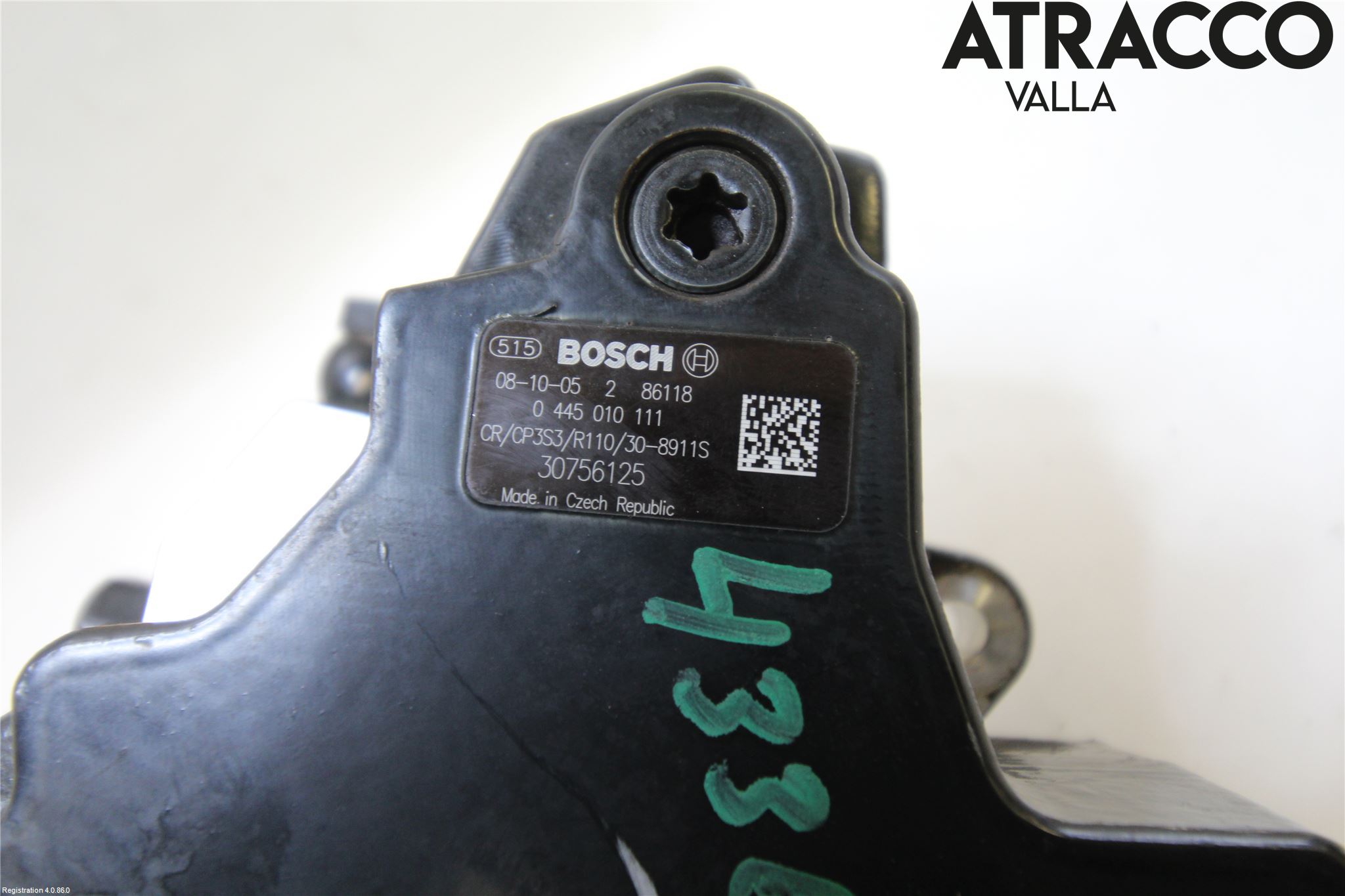 Volvo XC90 07-14 Drivstoff Dieselpumpe Hoved