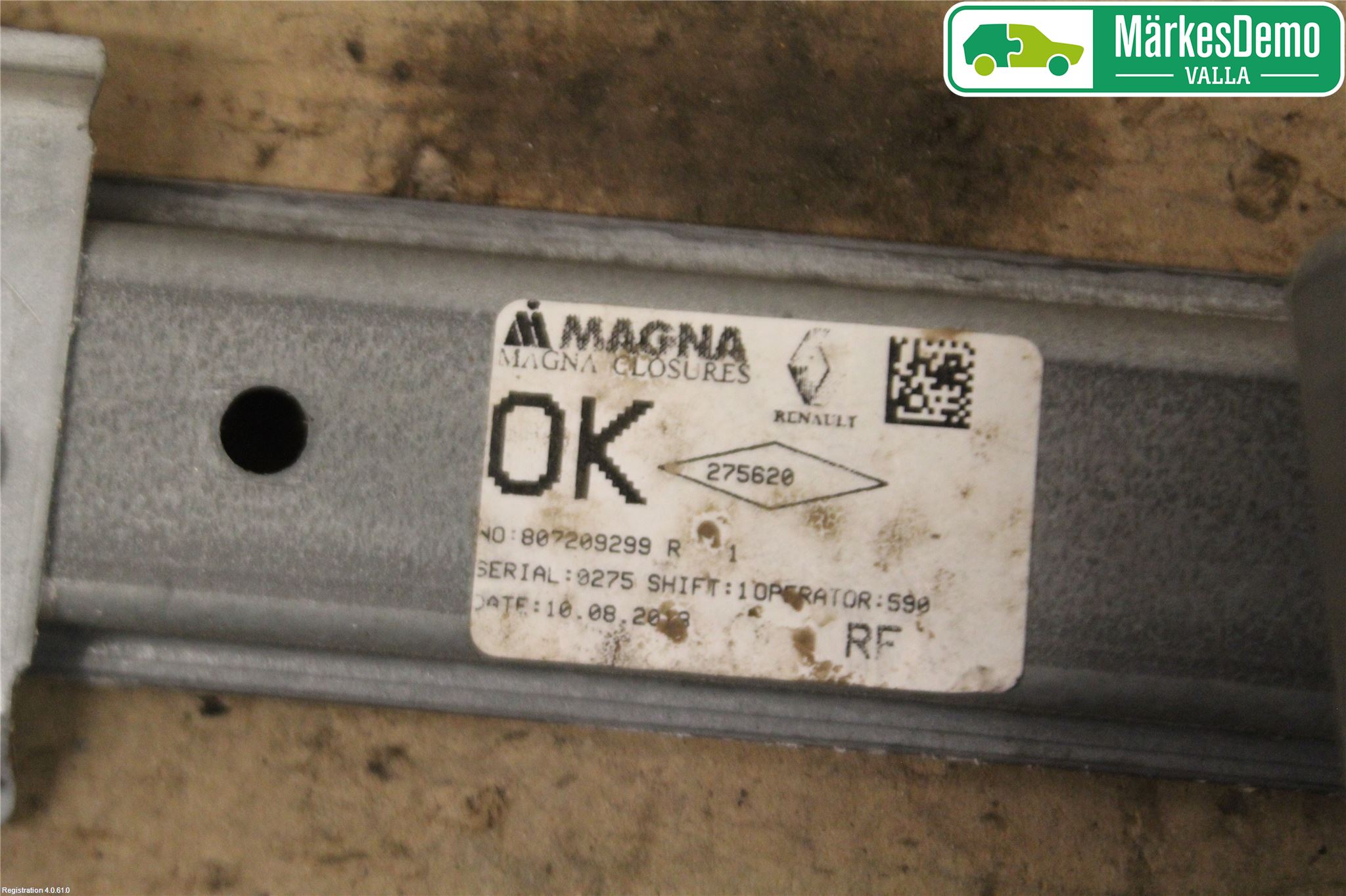 Dacia SANDERO/STEPWAY 13-20 Vindusheis El Komp