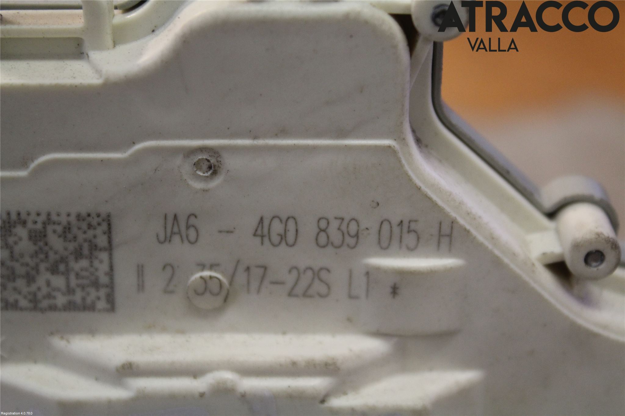 Audi A4/S4 B9 16-19 Dørlås - Låsekasse