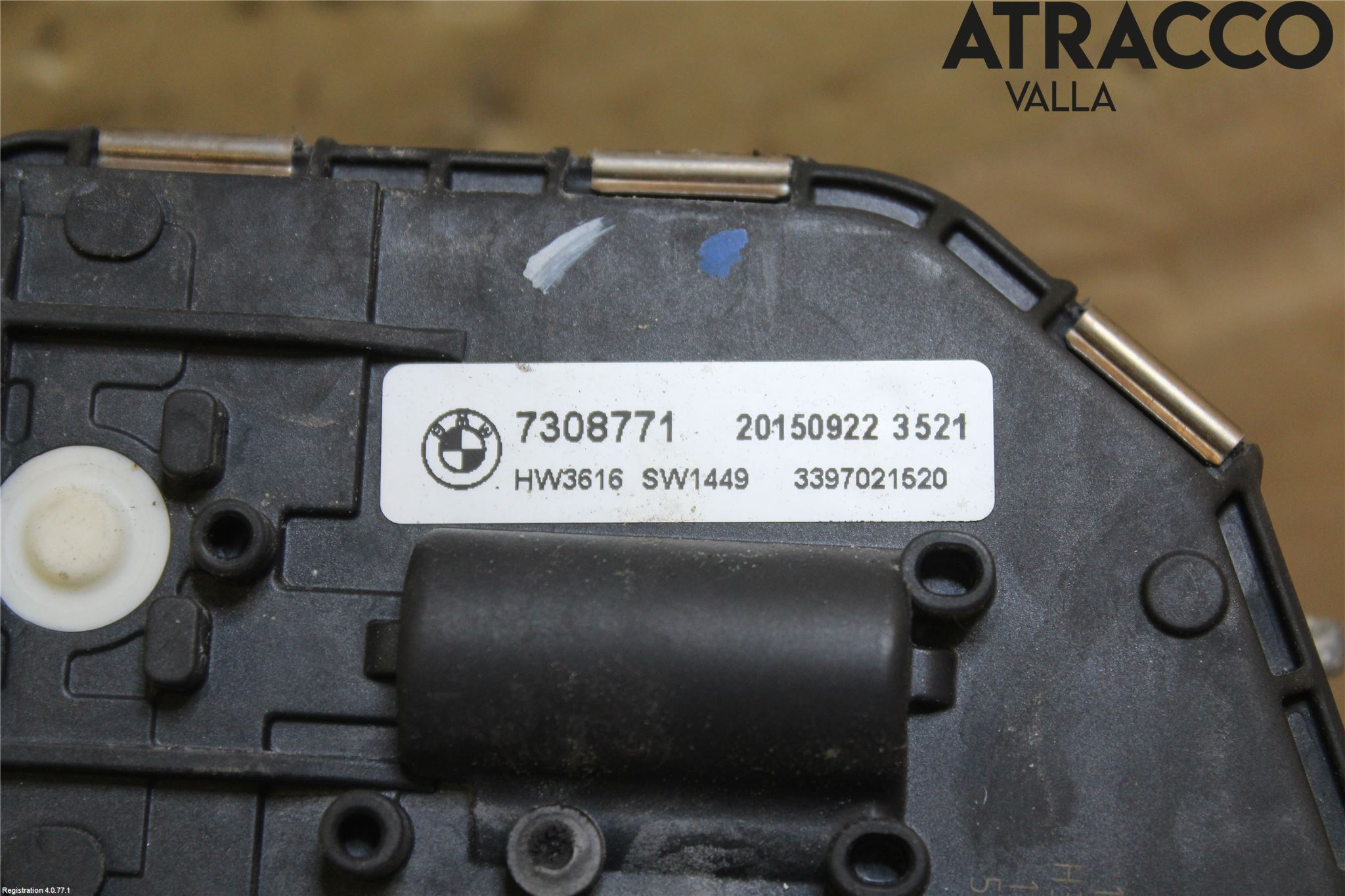 BMW 5 F10/F11/F18 09-17 Viskeroverføring Frontrute
