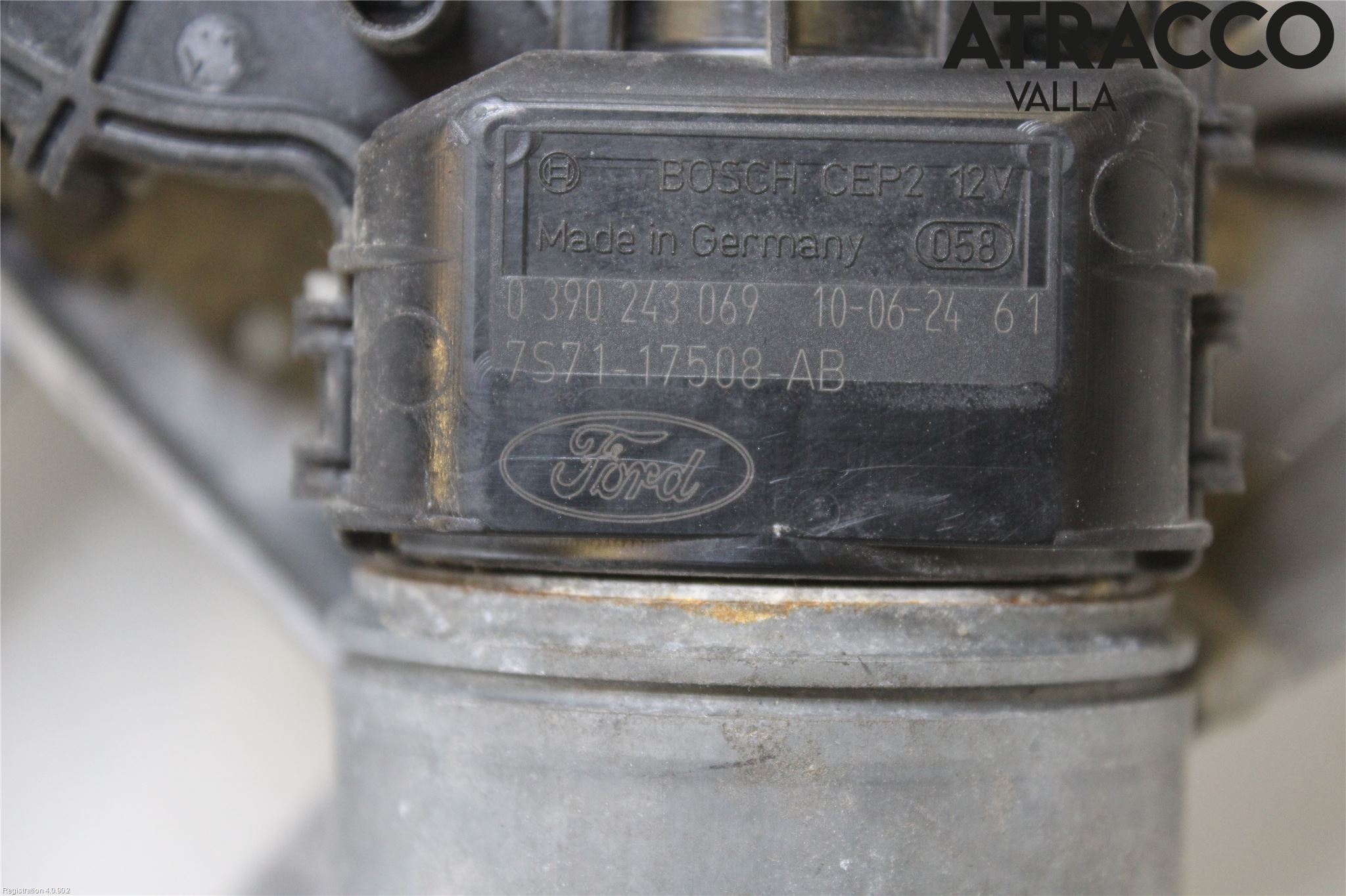 Ford MONDEO 07-15 Viskermotor Frontrute
