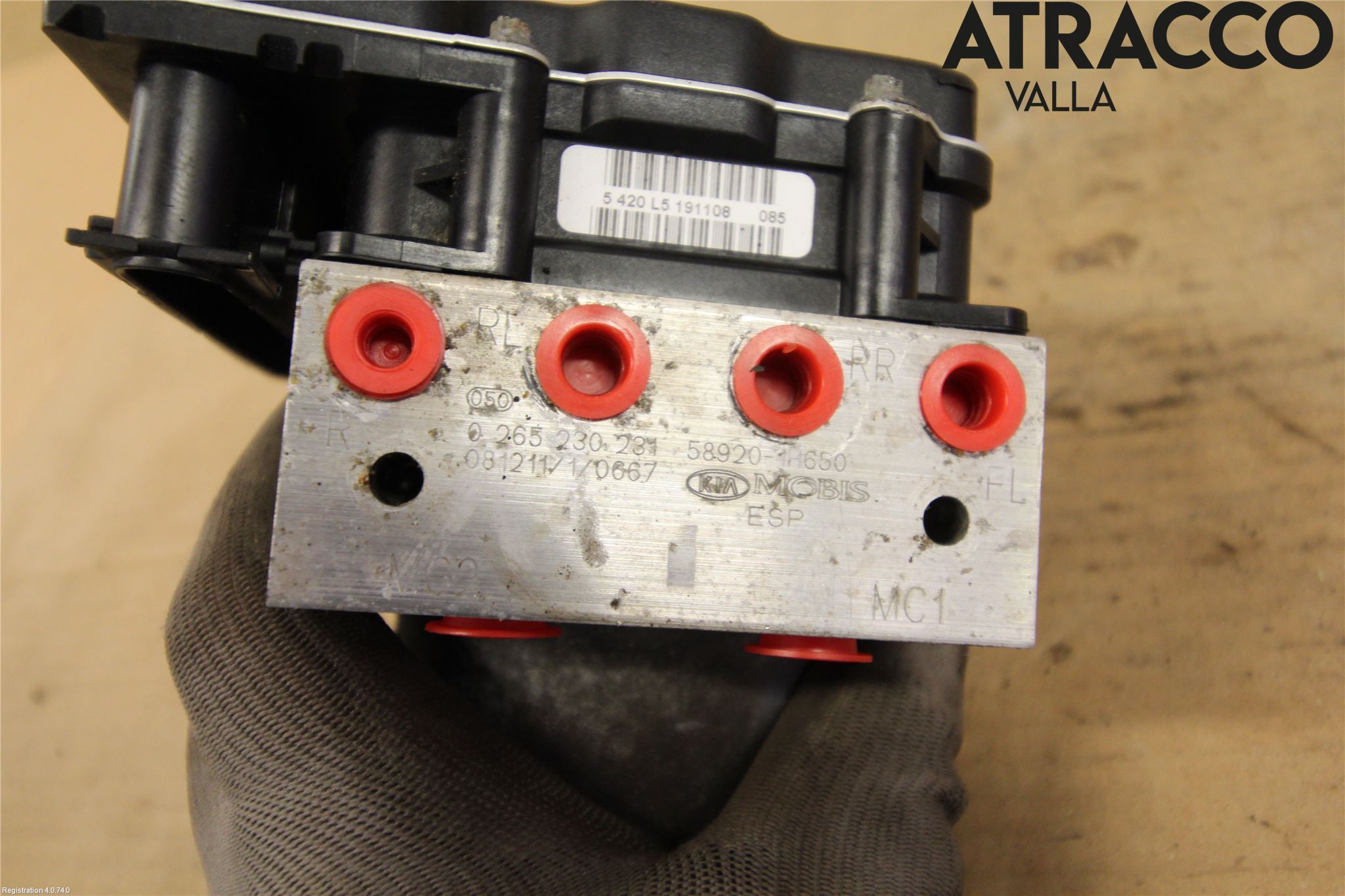 Kia CEED 06-12 Abs Hydraulikkaggregat