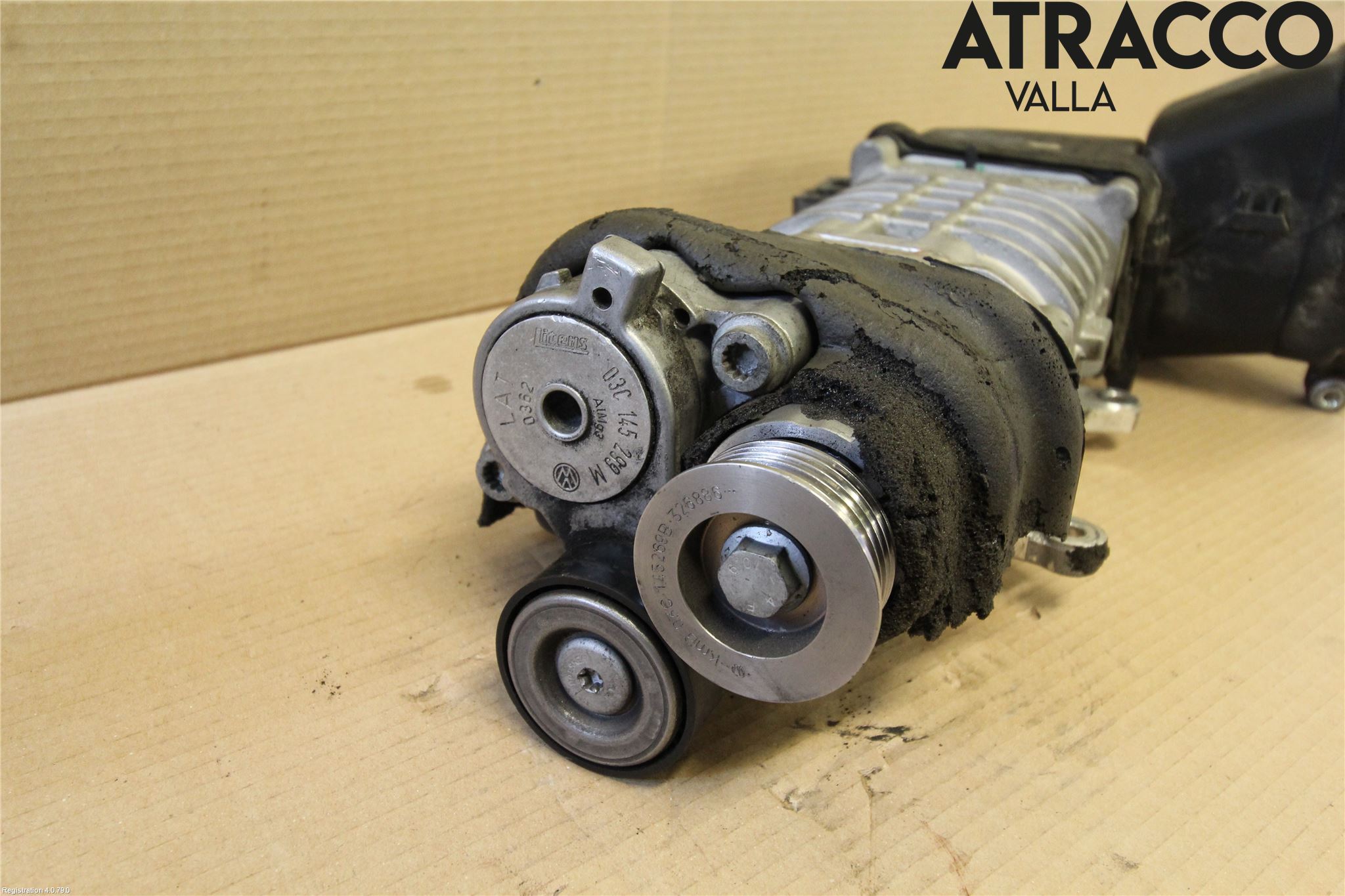Volkswagen VW PASSAT 05-11 Kompressor Reimdrevet