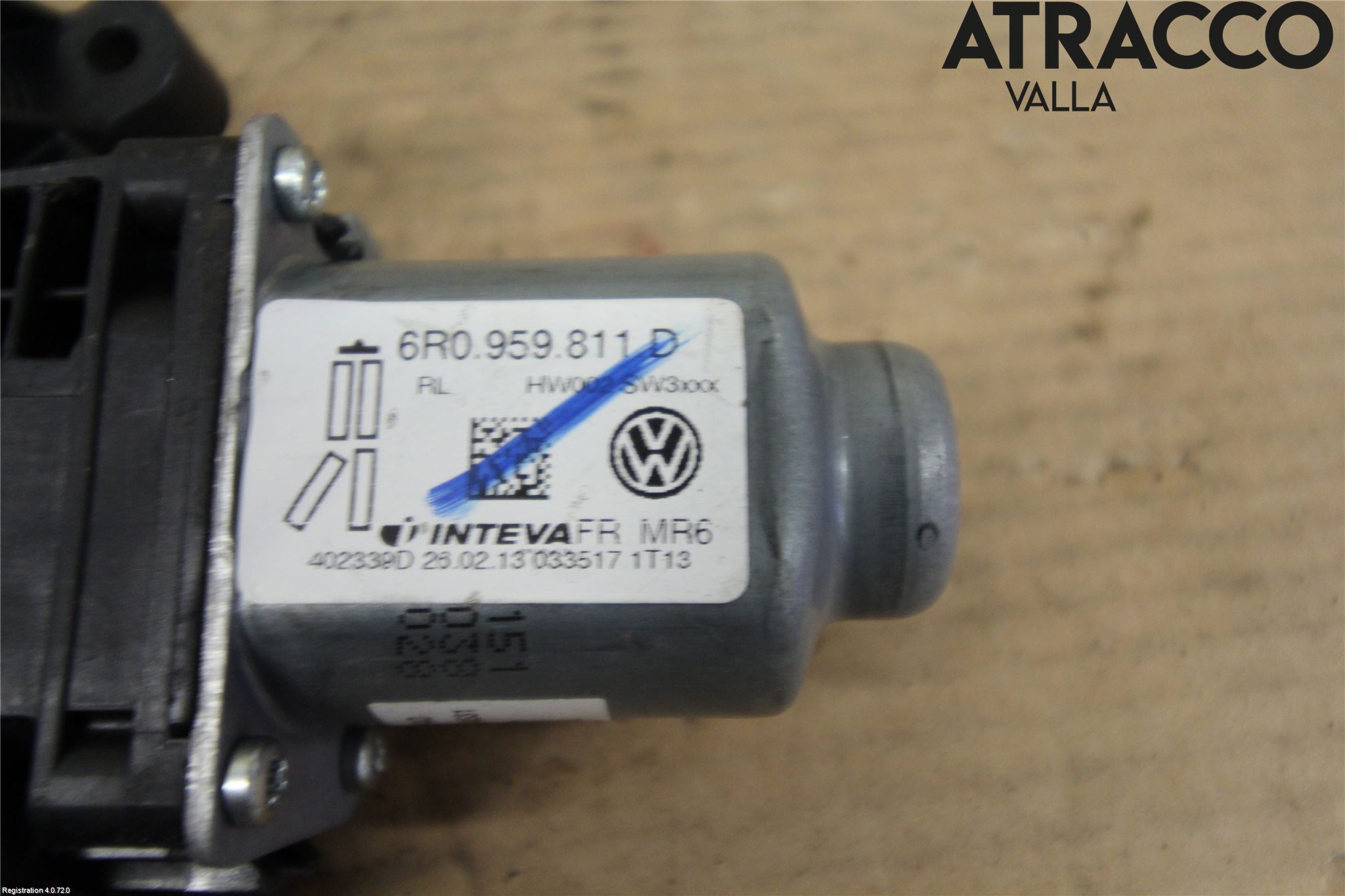 Volkswagen VW AMAROK 2H 10-22 Vindusheismotor