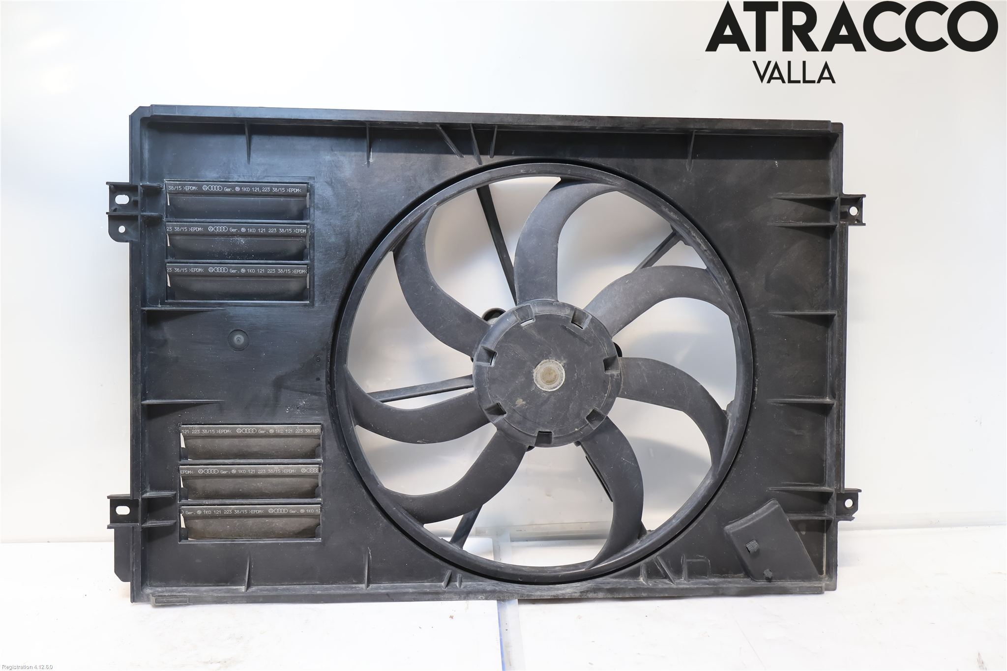 Volkswagen VW CADDY 16-20 Kjølevifte-Radiator Hus-Kåpe