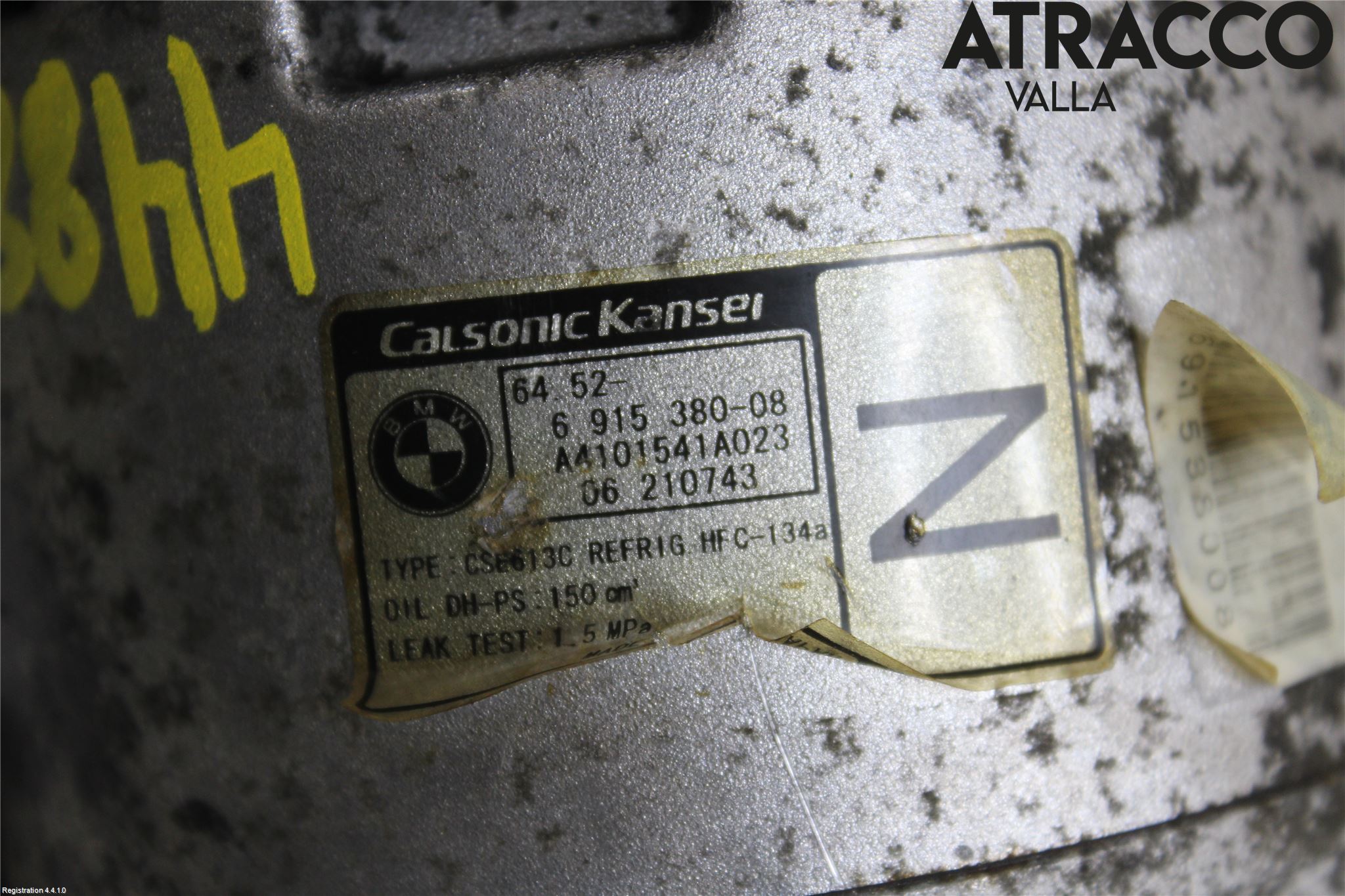 BMW 3 E90/91 SED/TOU 05-12 Varme Ac Kompressor