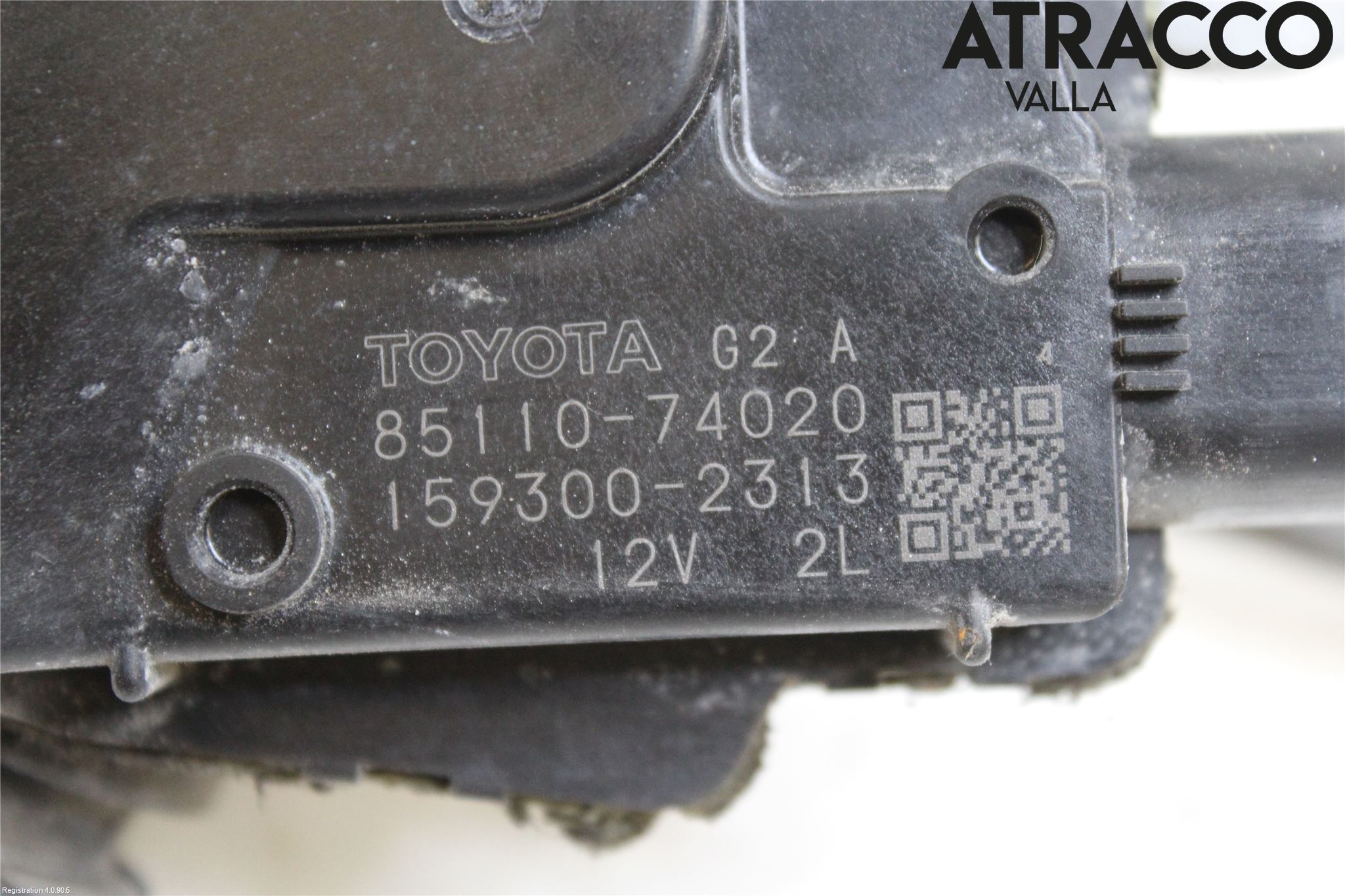 Toyota iQ Viskeroverføring Frontrute