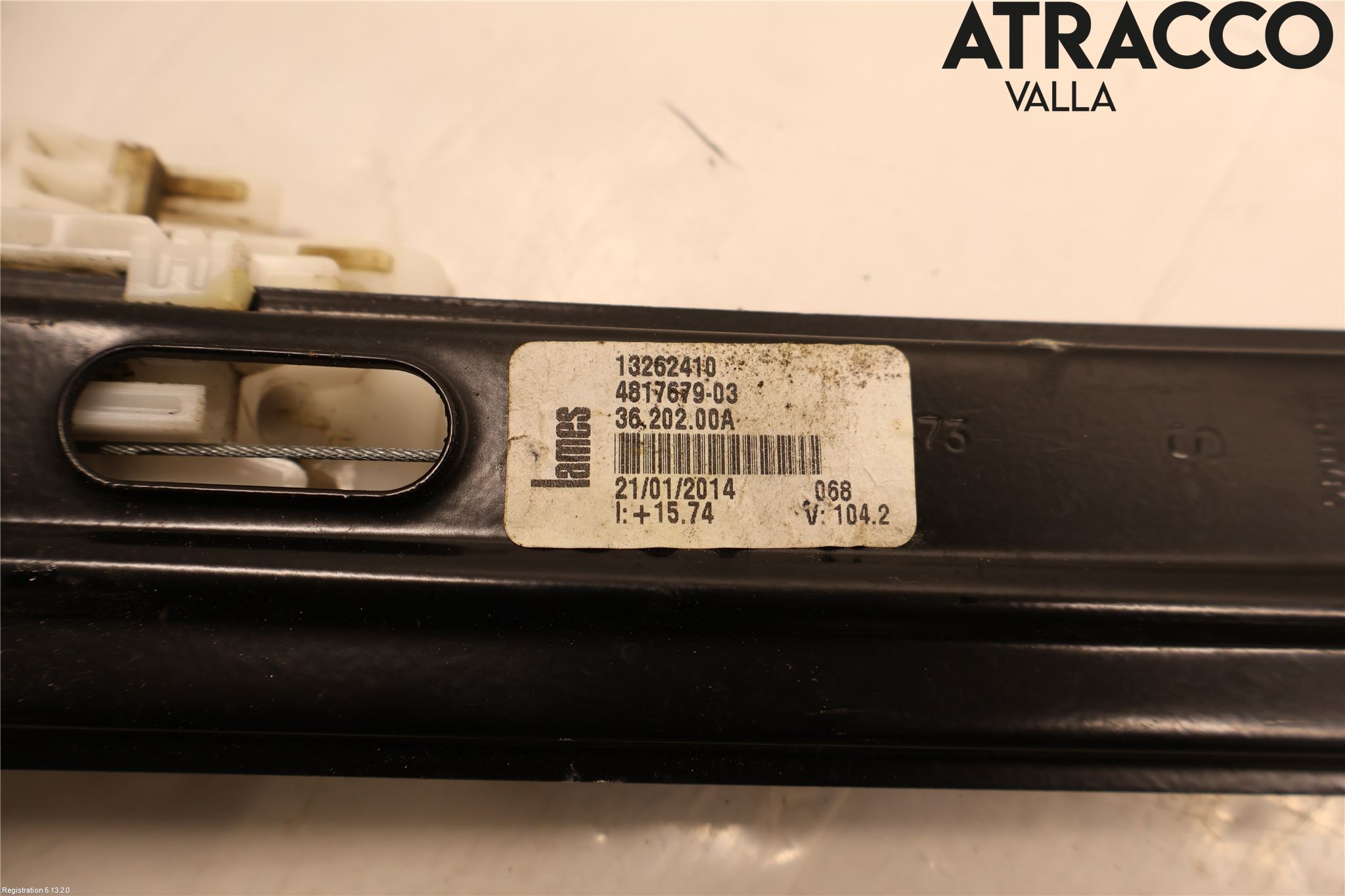 BMW 3 F30/F31/F80 12-19 Vindusheis El Komp