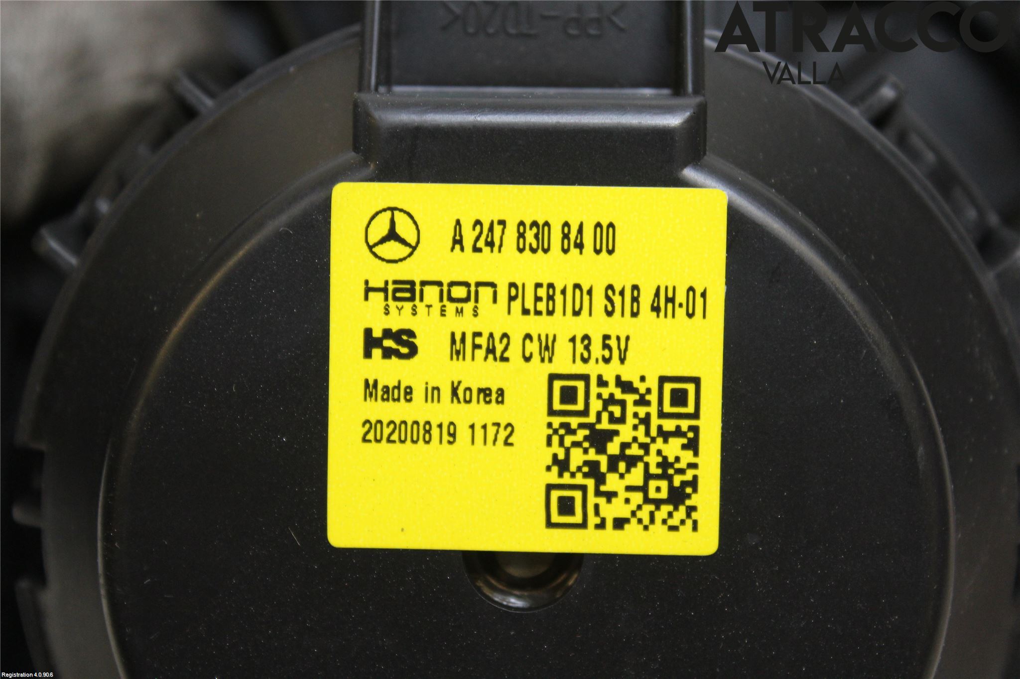 Mercedes-Benz MB CLA-KLASS (C118/X118) 19- Varmeapparat Viftemotor