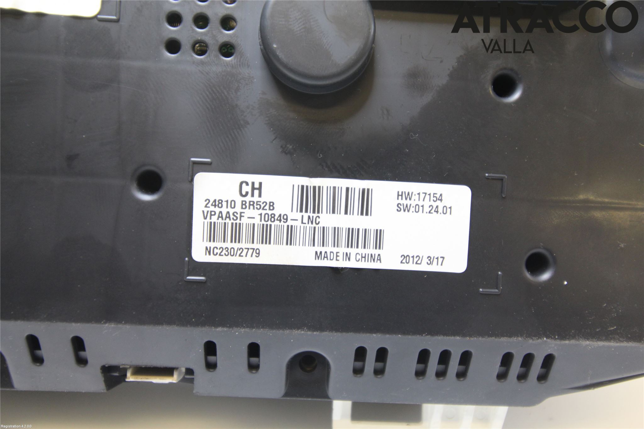 Nissan QASHQAI+2  10-14 Instr Kombinert