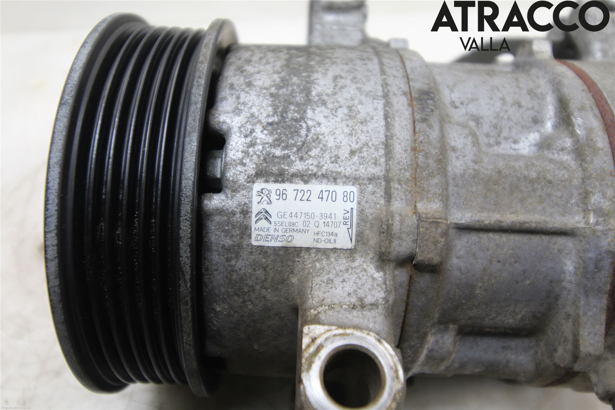Peugeot 208 12-15 Varme Ac Kompressor