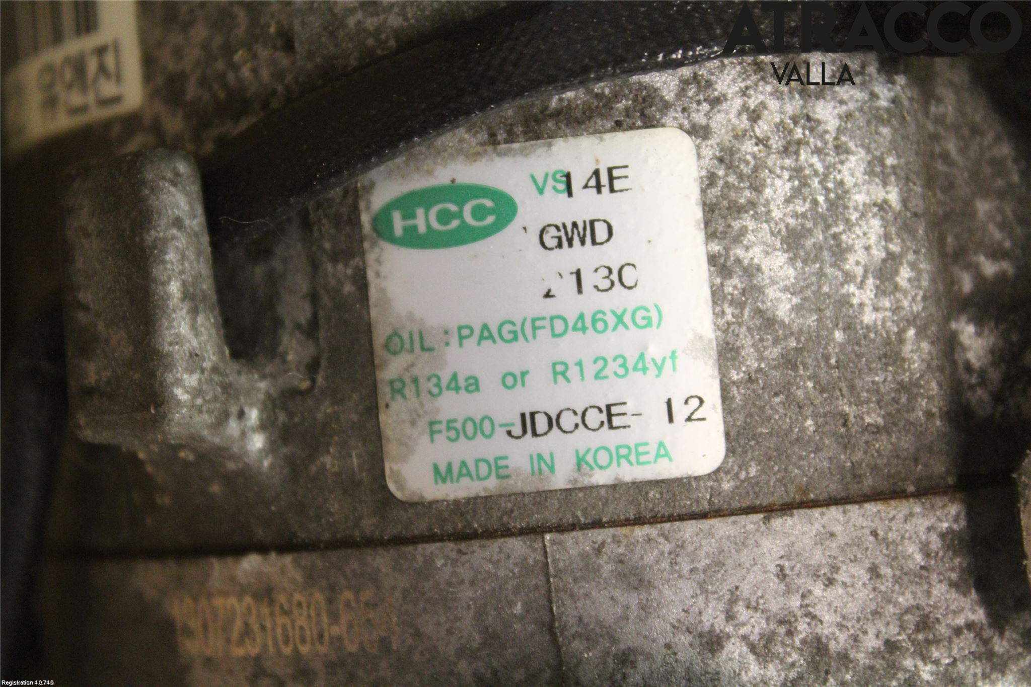 Kia CEED 12-18 Varme Ac Kompressor