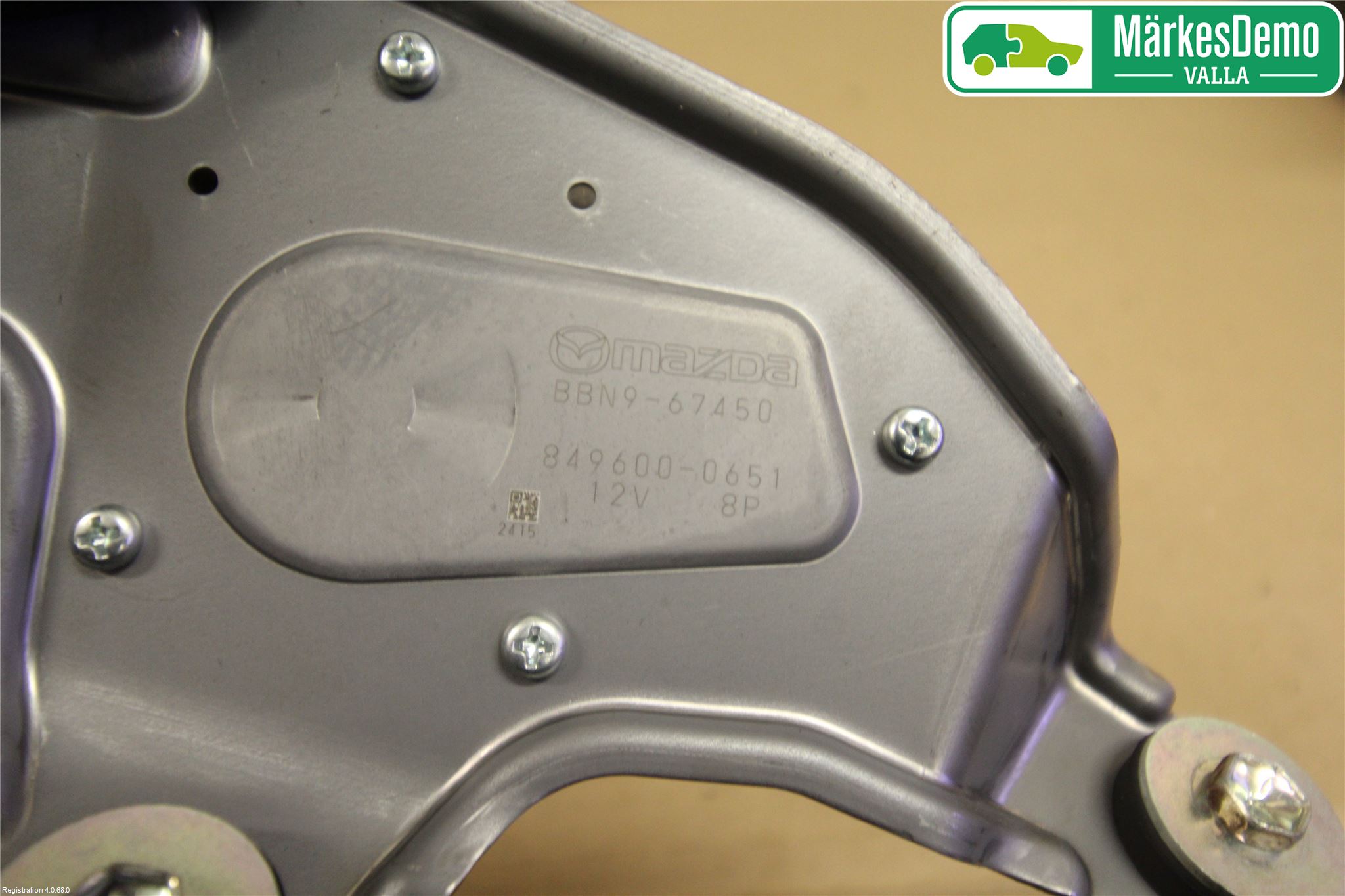 Mazda 3 II 09-13 Viskermotor Bakluke