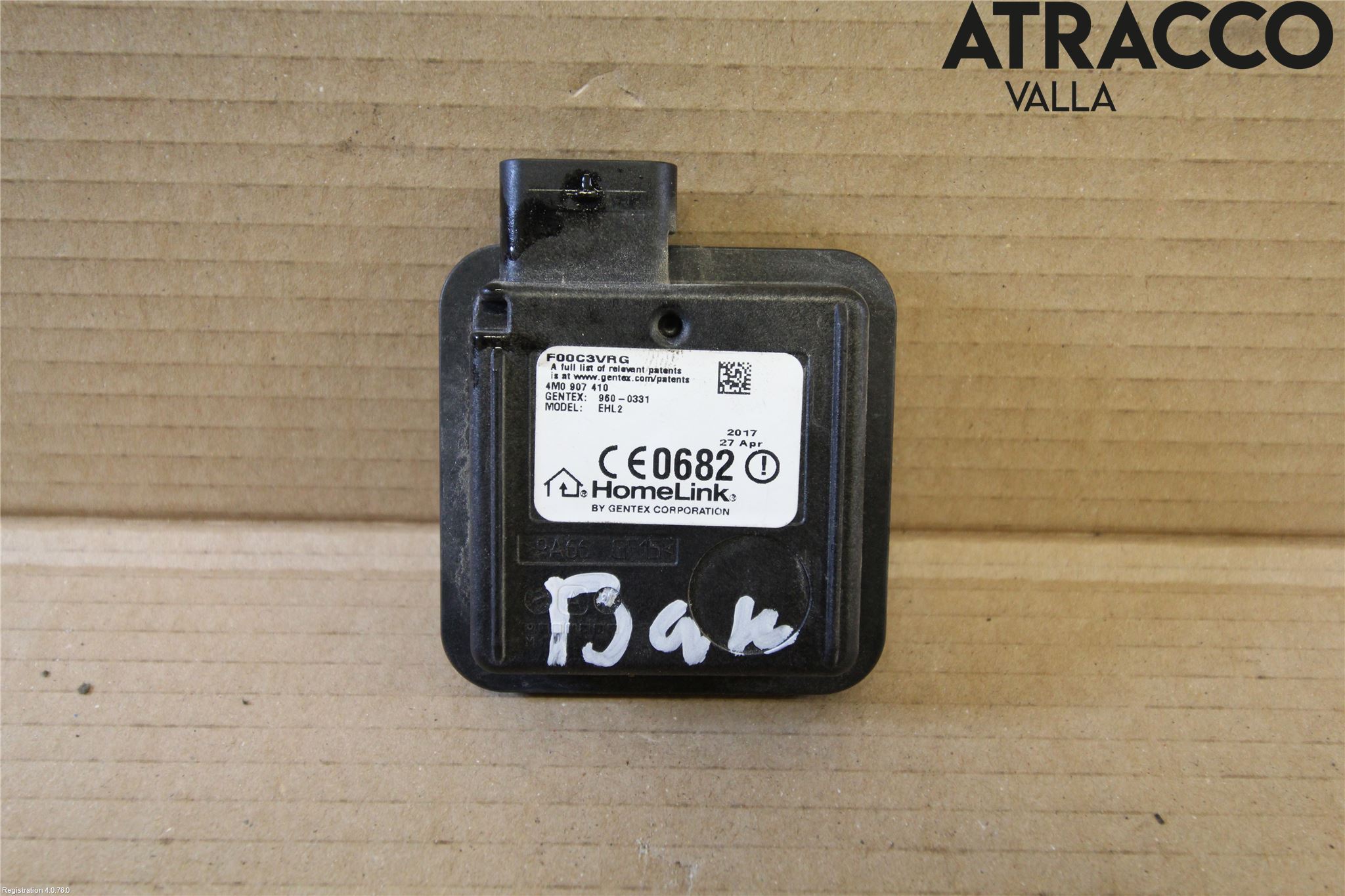 Audi A4/S4 B9 16-19 Styreenhet Øvrig
