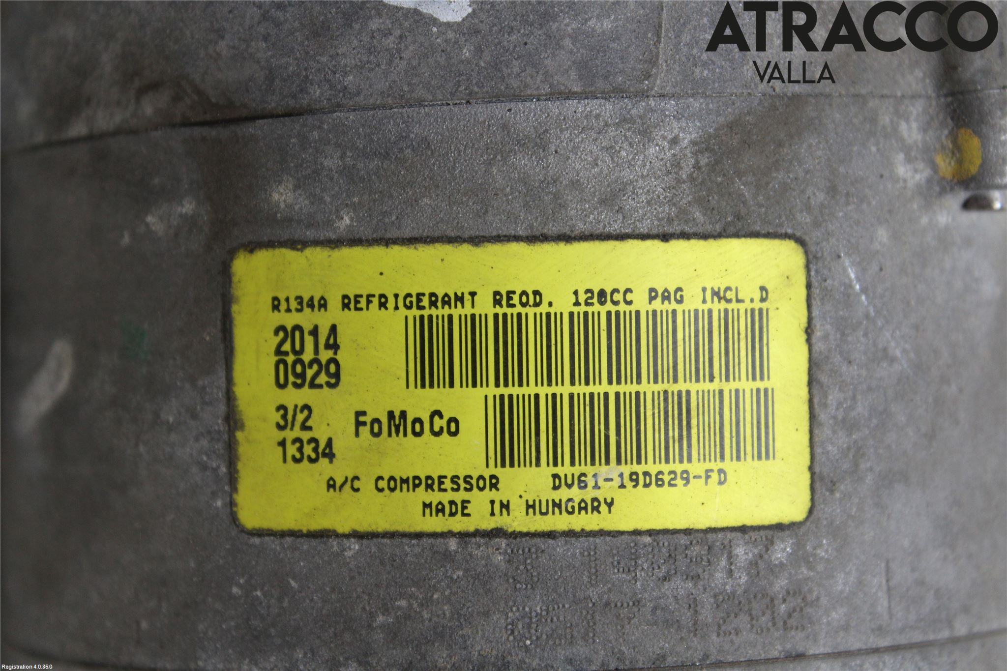 Ford FOCUS 15-18 Varme Ac Kompressor