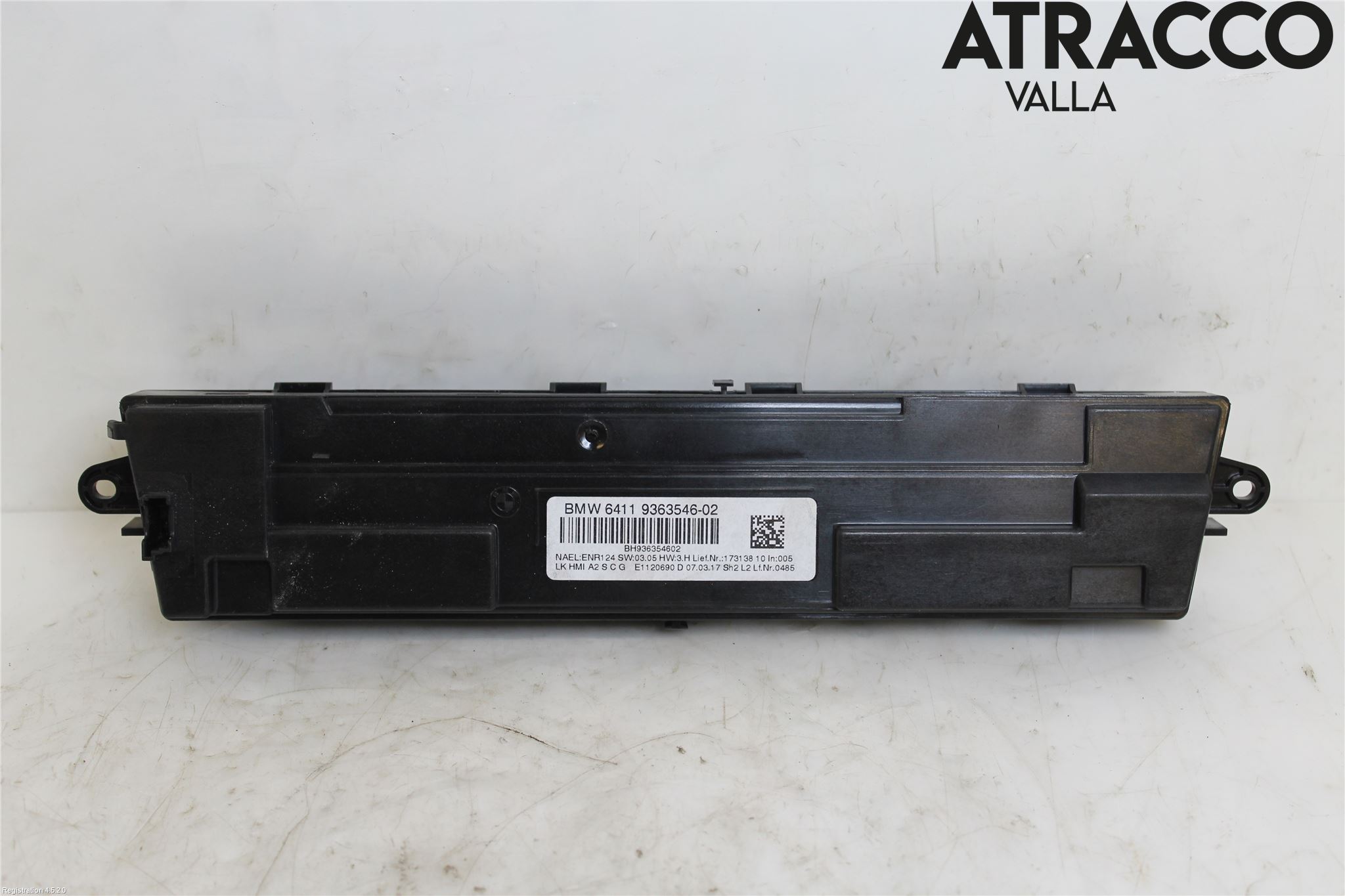 BMW 3 F30/F31/F80 12-19 Varme Ac Betjening-Display