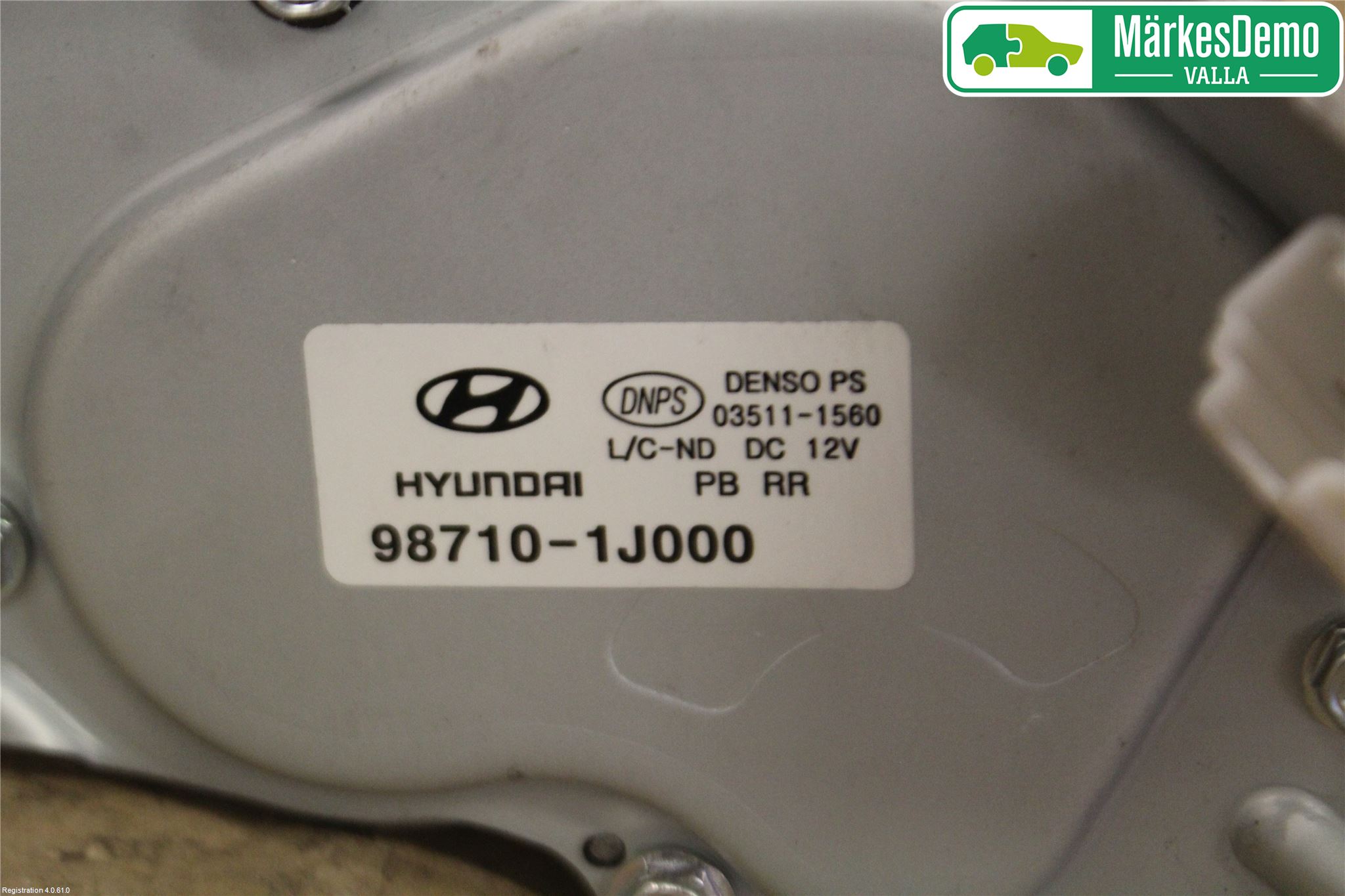 Hyundai i20 PB 09-14 Viskermotor Bakluke