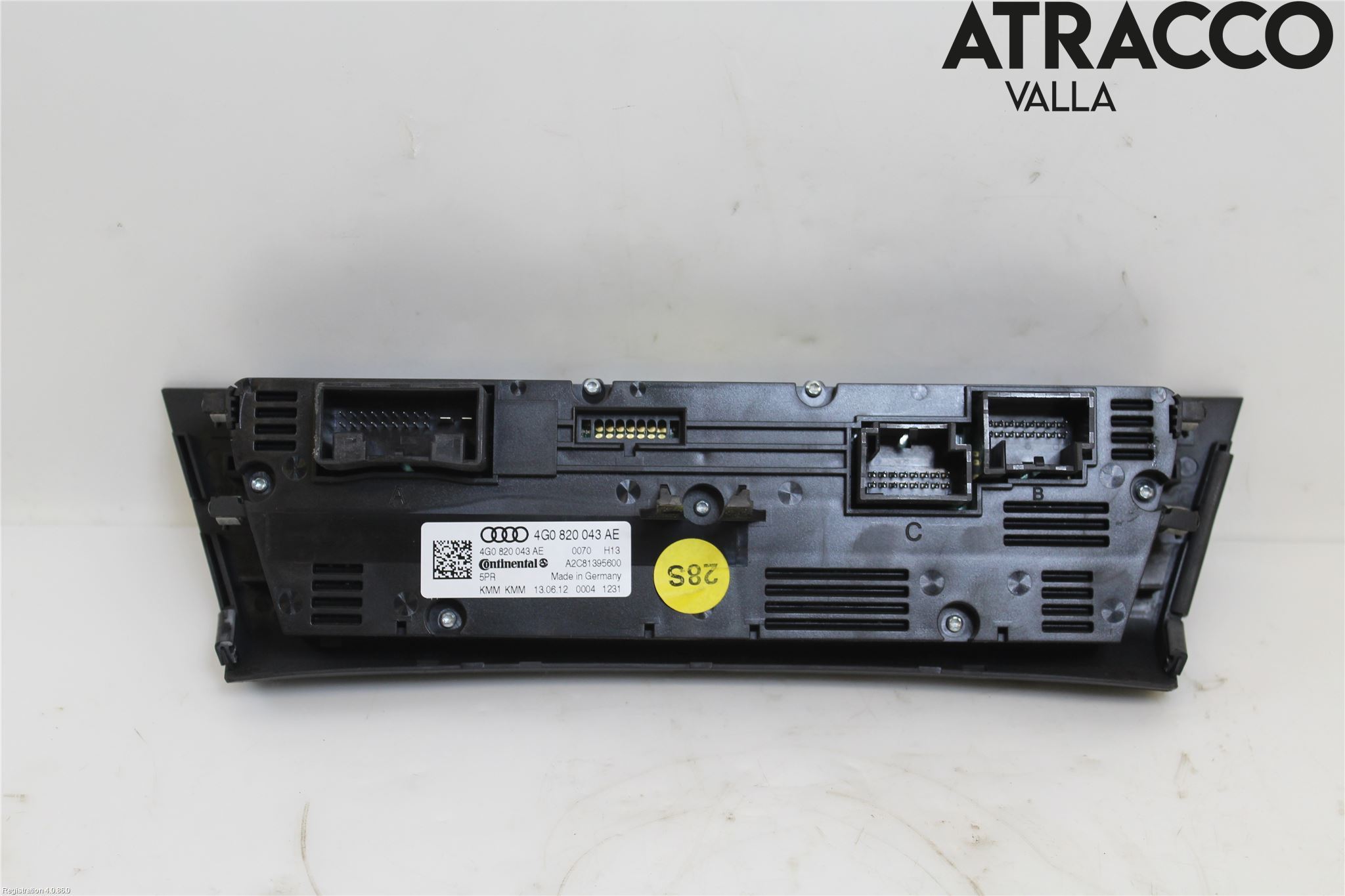 Audi A6/S6 4G 11-18 Varme Ac Betjening-Display