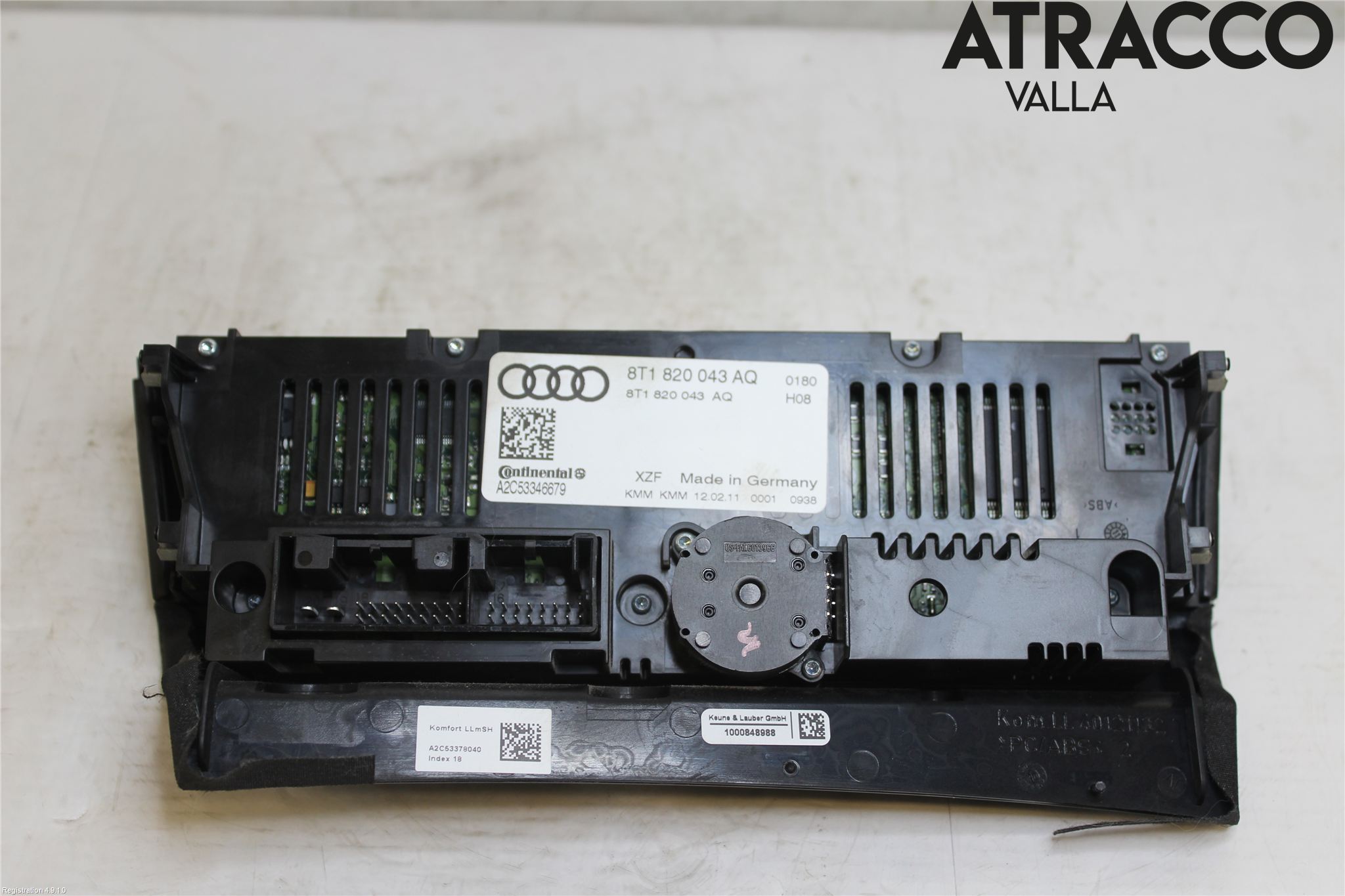 Audi A5 07-16 Varme Ac Betjening-Display