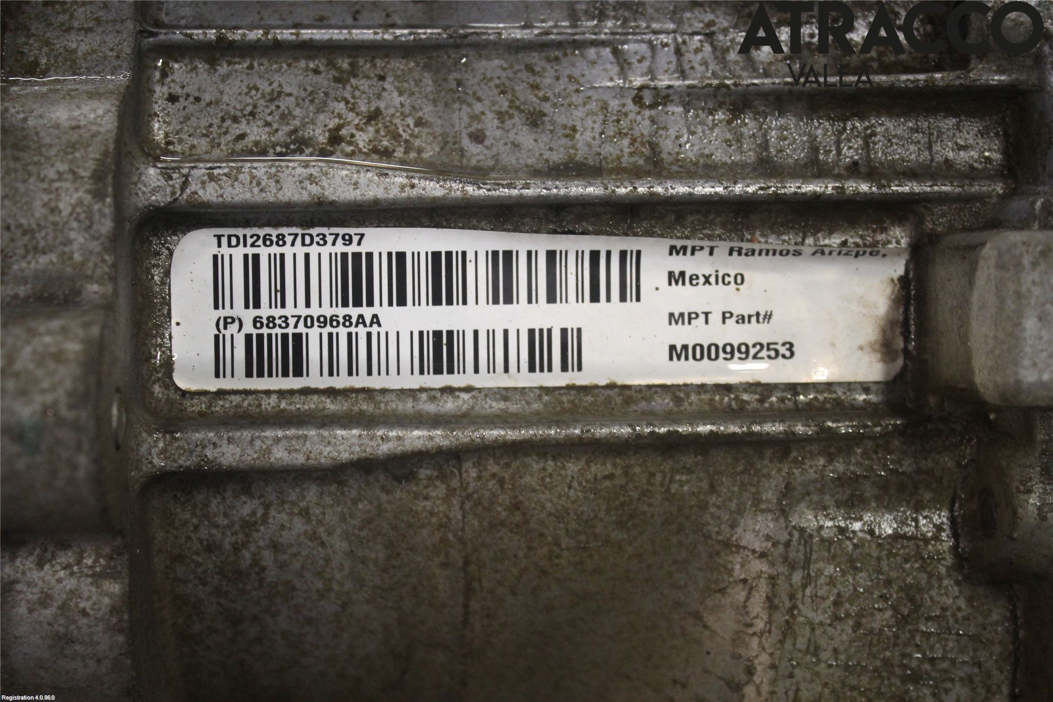 Jeep GRAND CHEROKEE 10-20 Gearkasse Fordelingskasse