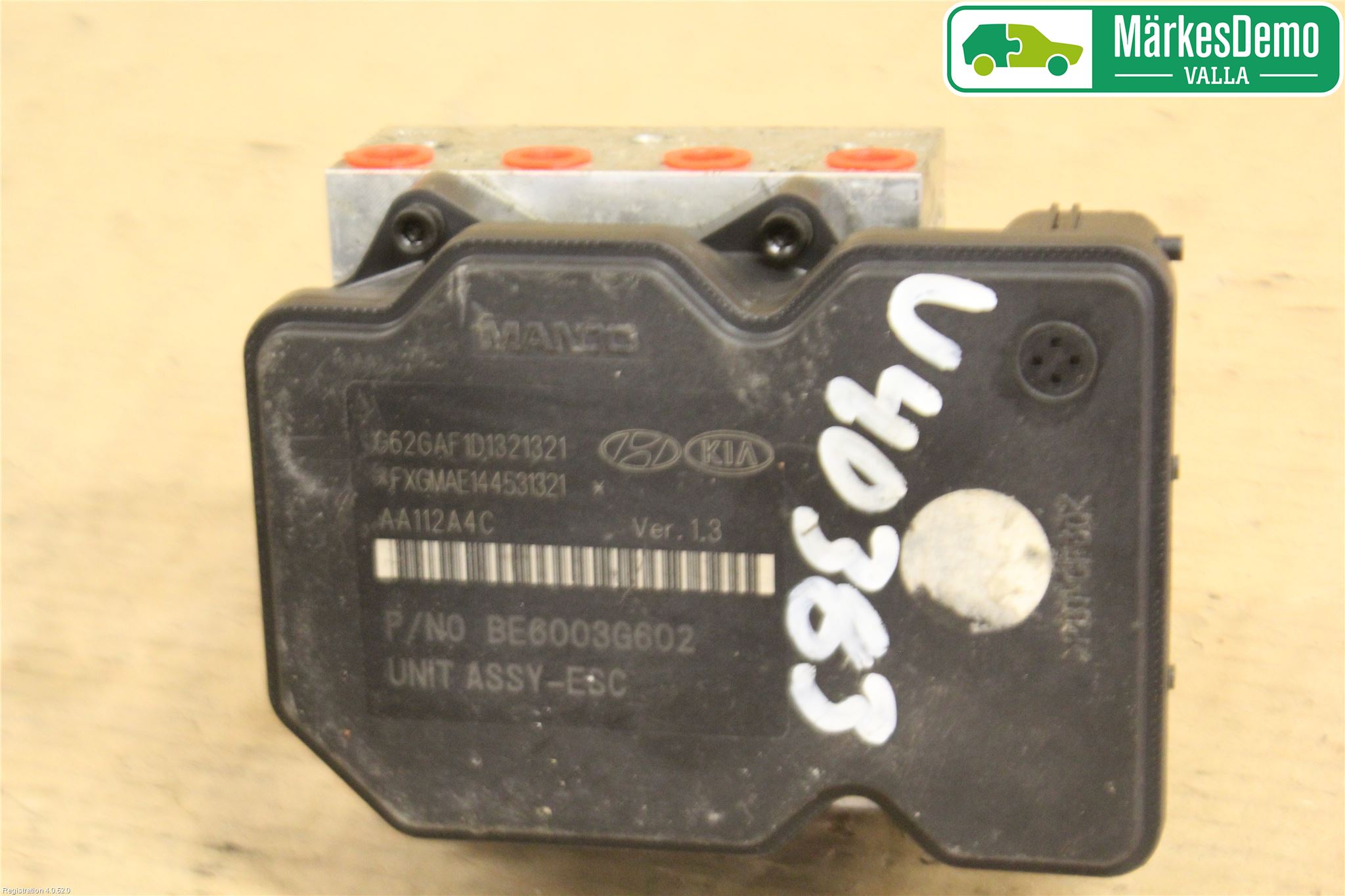 Hyundai VELOSTER 12-17 Abs Hydraulikkaggregat